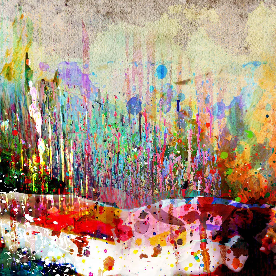 Smile Artwork, Mouth art print, Lips painting