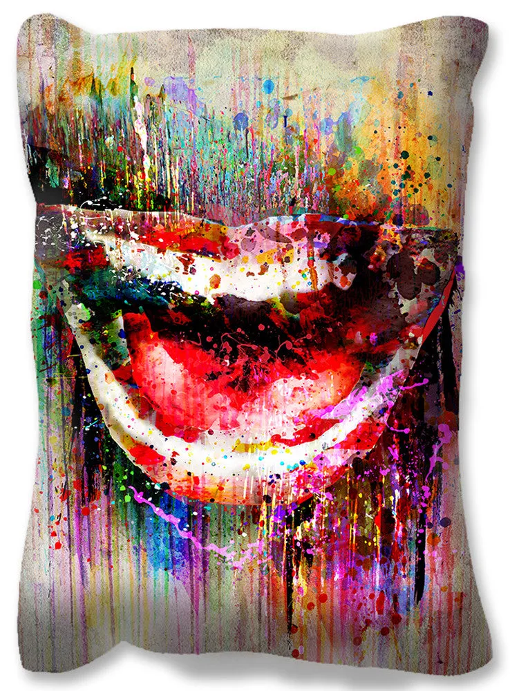 Smile Artwork, Mouth art print, Lips painting