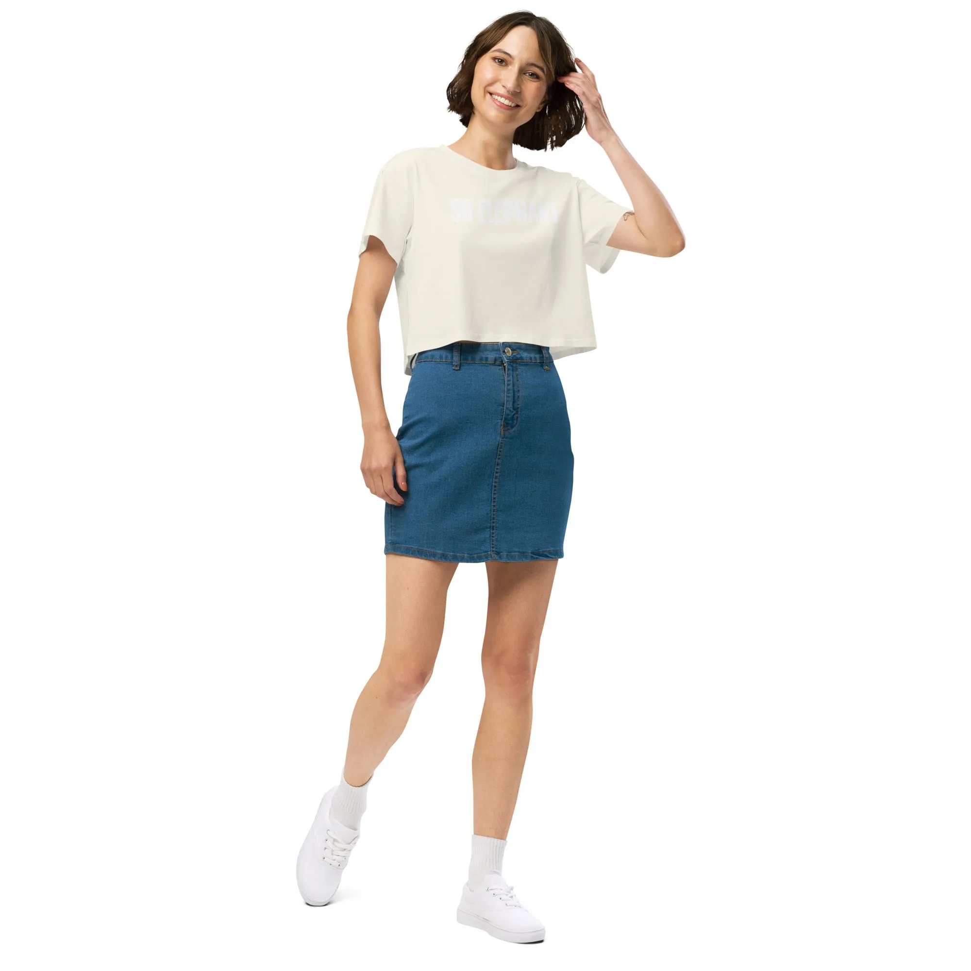SO ELEPHANT WOMEN'S CROP TOP "ORIGINAL" BEAUTY