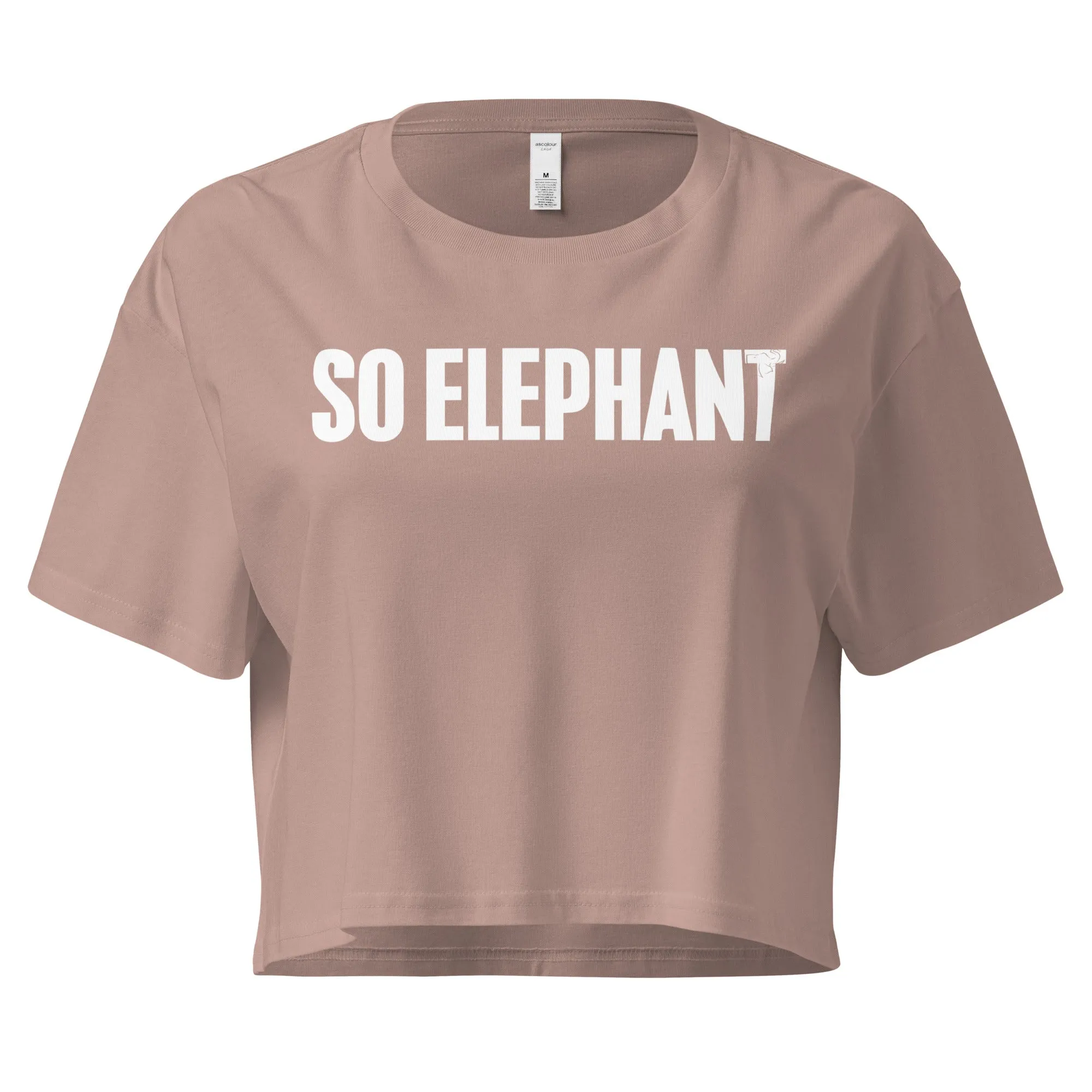 SO ELEPHANT WOMEN'S CROP TOP "ORIGINAL" BEAUTY