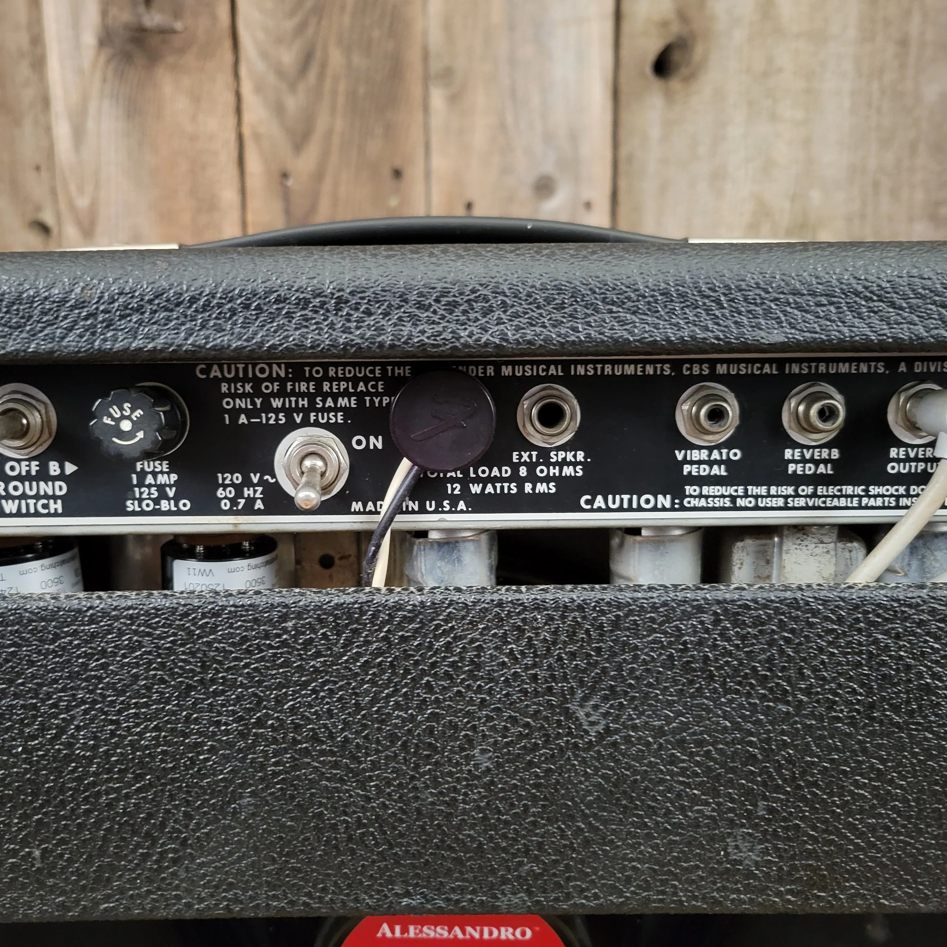SOLD - Fender Princeton Reverb Silverface 1980