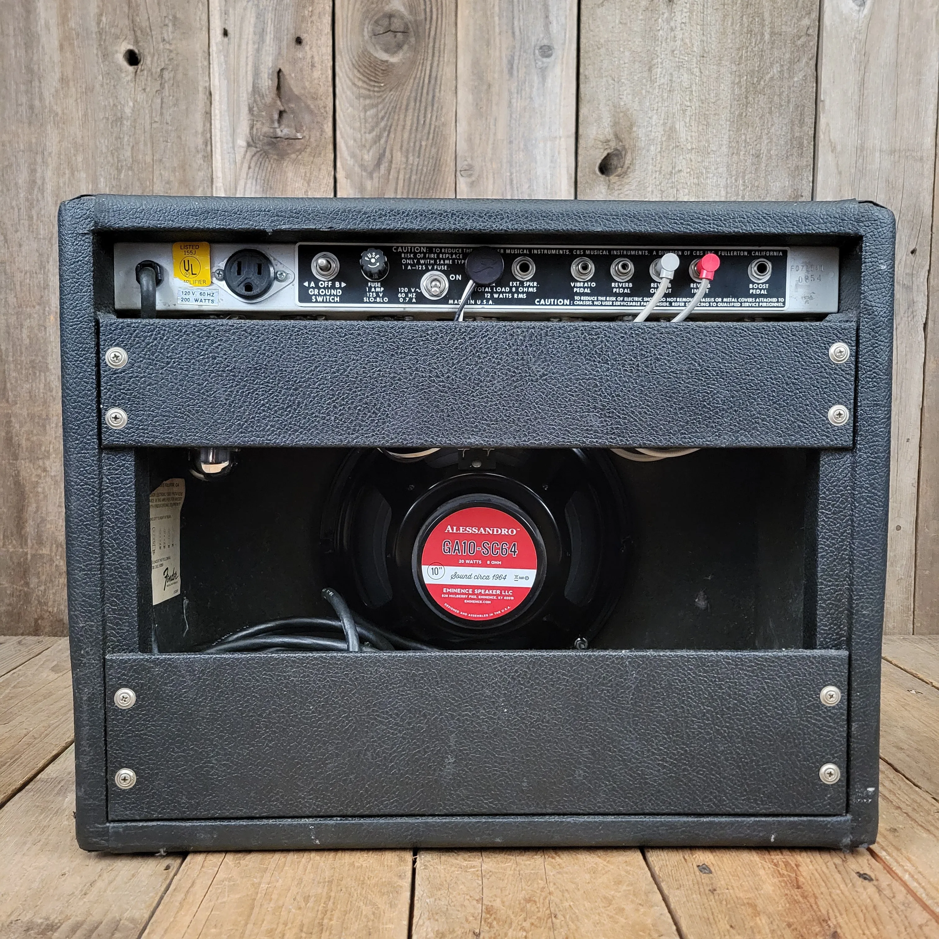 SOLD - Fender Princeton Reverb Silverface 1980