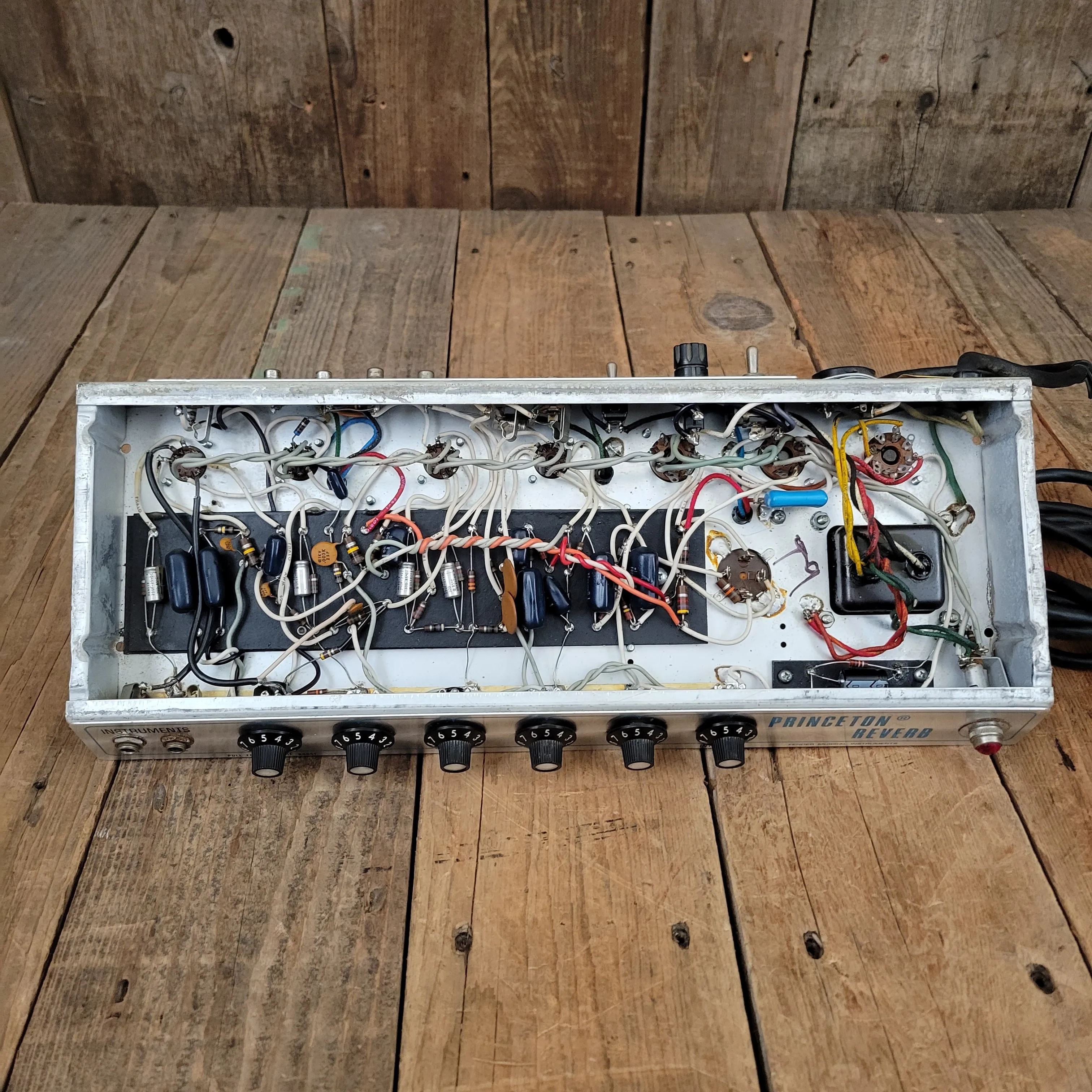 SOLD - Fender Princeton Reverb Silverface 1980