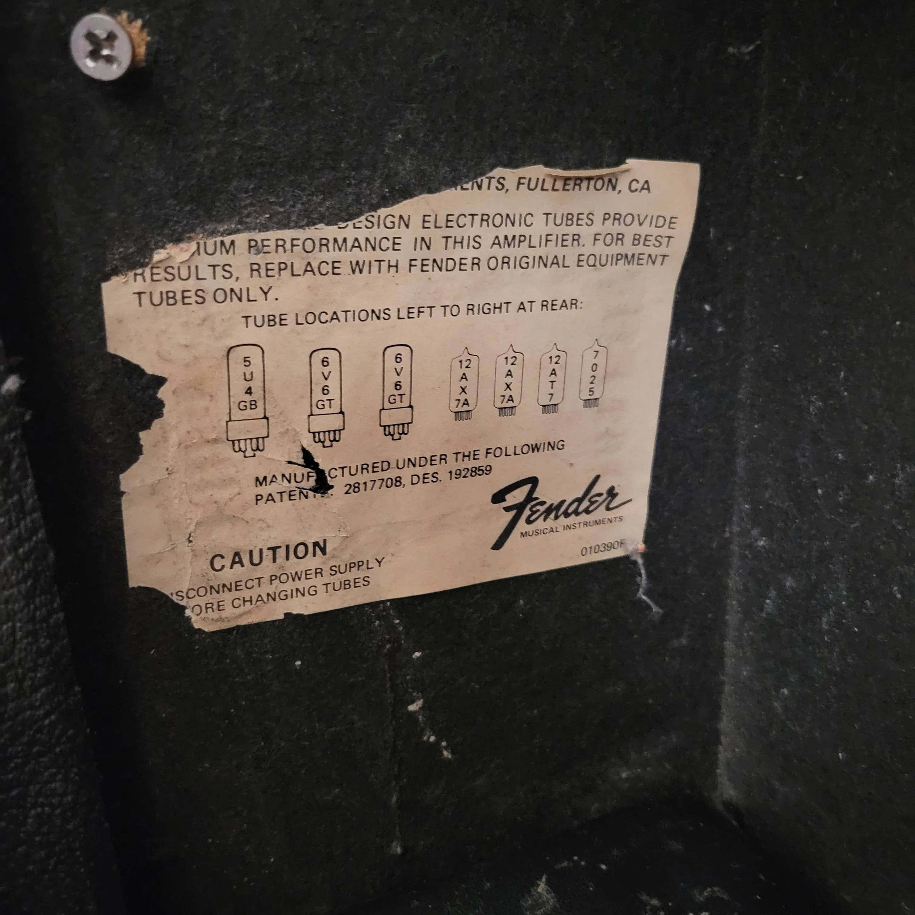 SOLD - Fender Princeton Reverb Silverface 1980