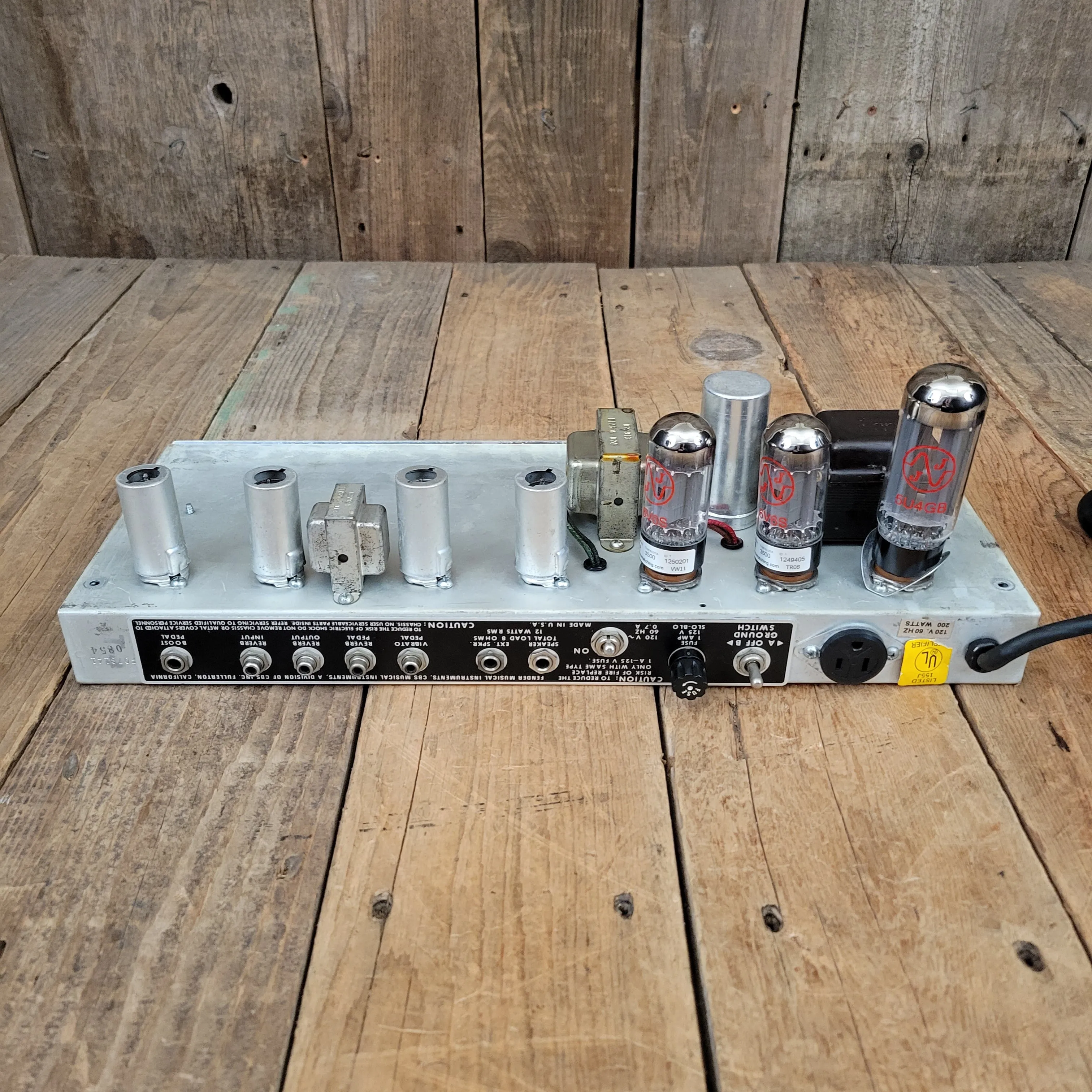 SOLD - Fender Princeton Reverb Silverface 1980