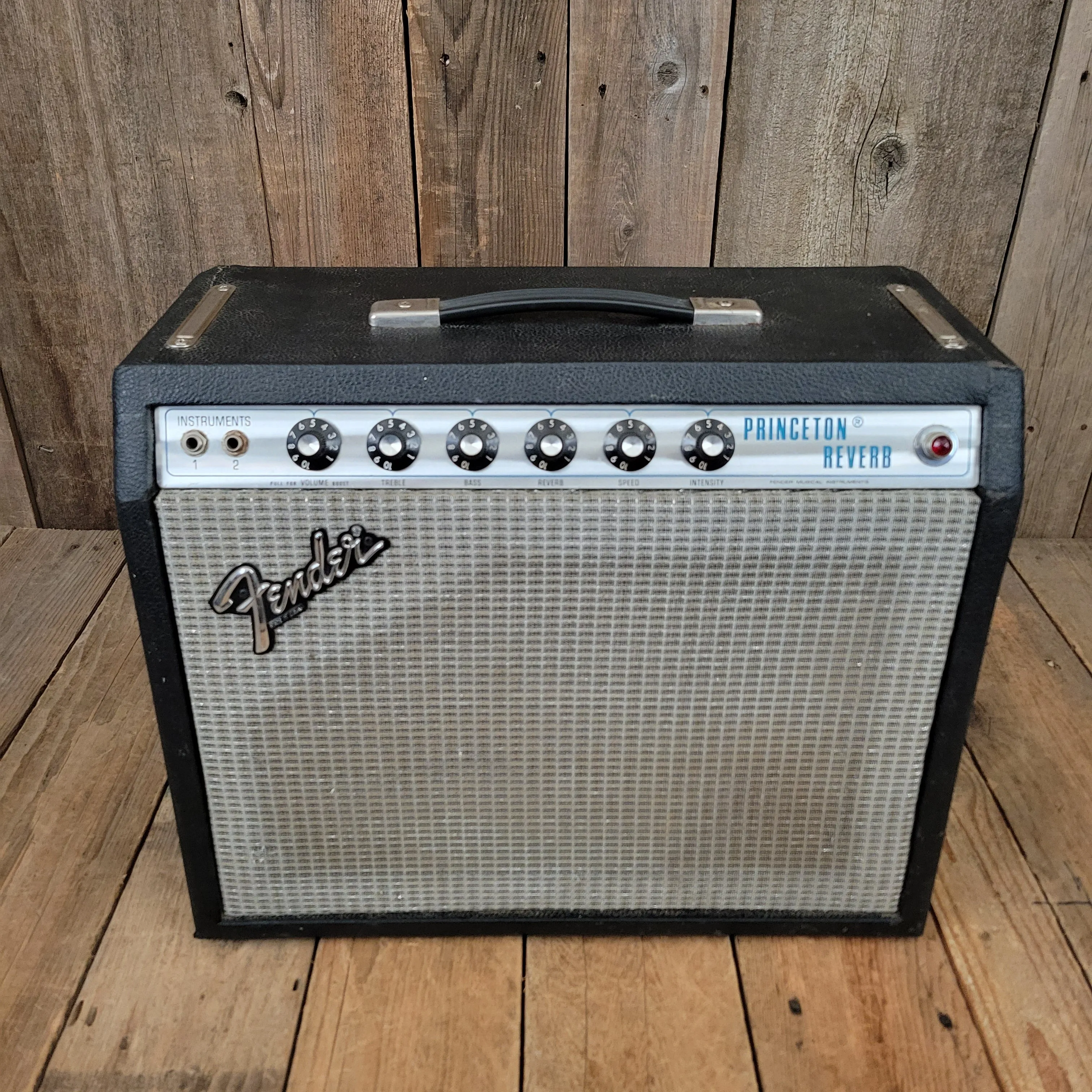 SOLD - Fender Princeton Reverb Silverface 1980