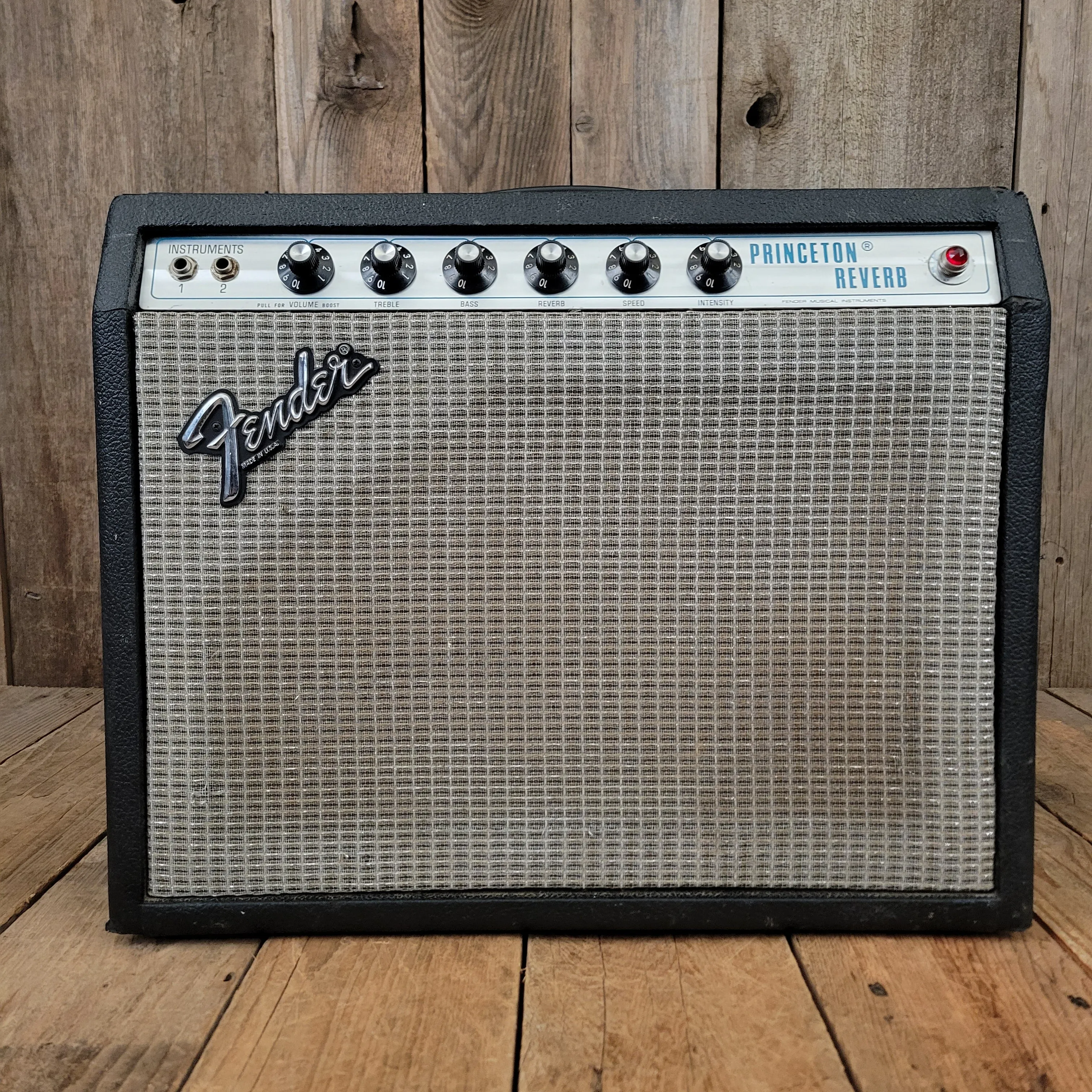 SOLD - Fender Princeton Reverb Silverface 1980