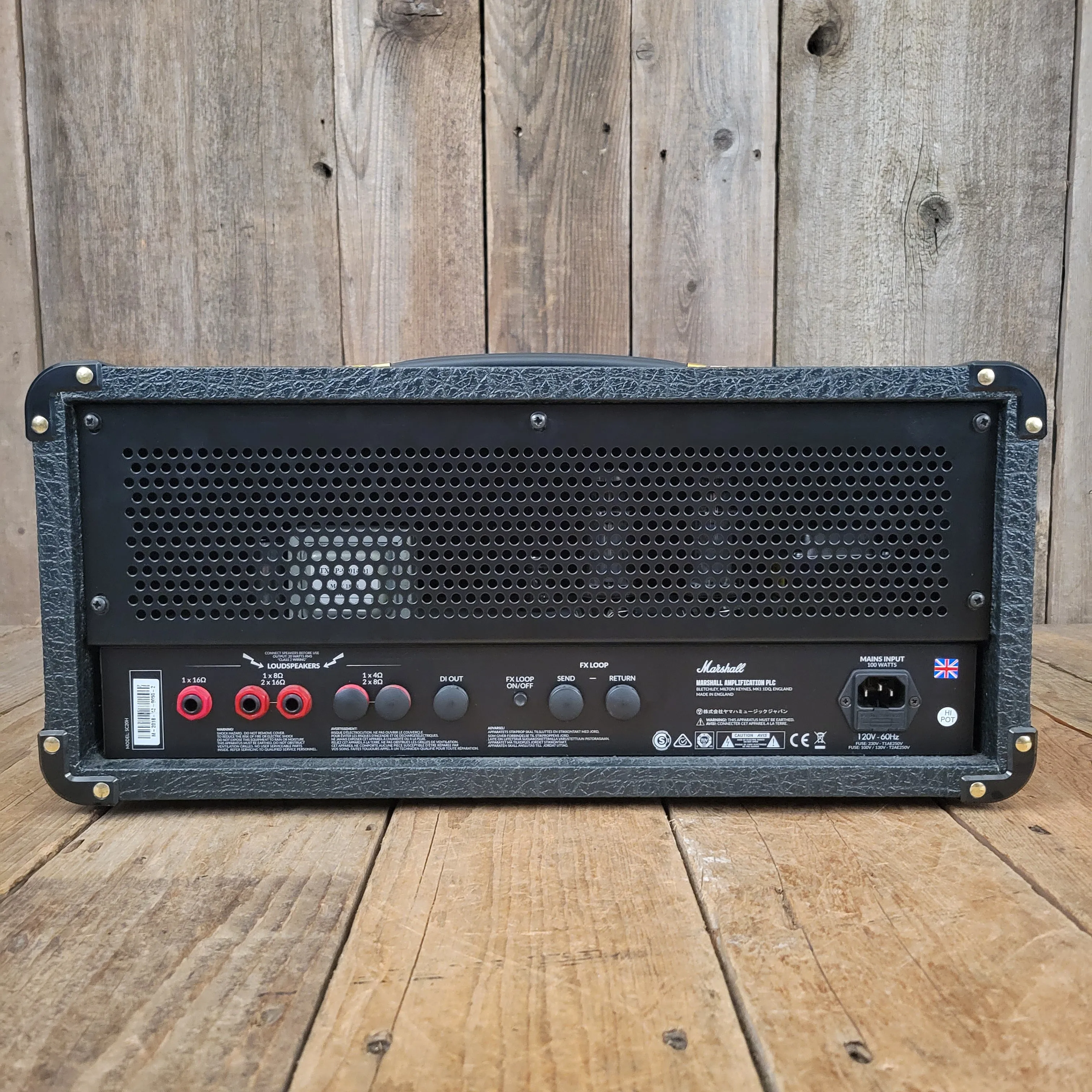 SOLD - Marshall SC20H JCM800 Lead Series Studio Guitar Amp Head 2018