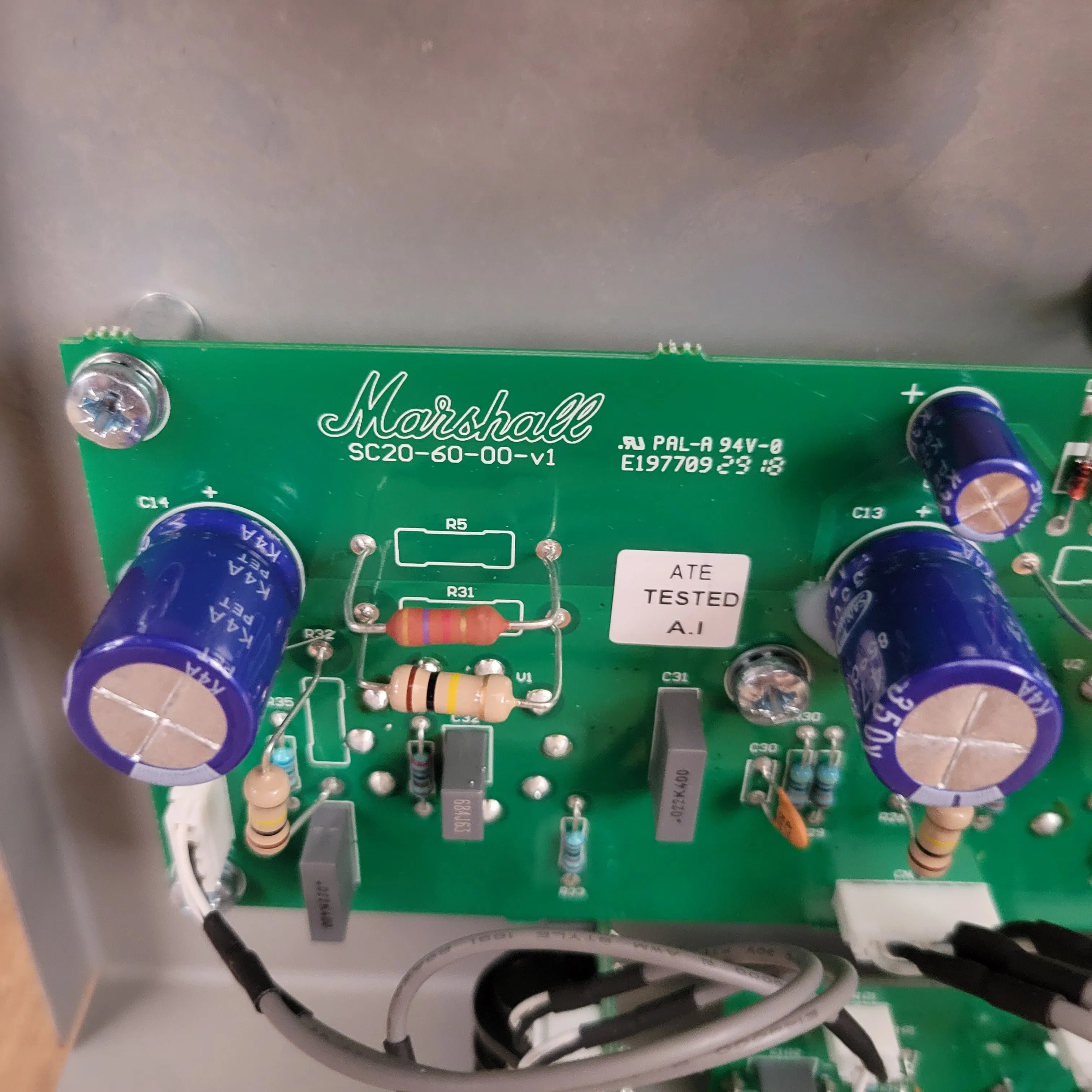 SOLD - Marshall SC20H JCM800 Lead Series Studio Guitar Amp Head 2018