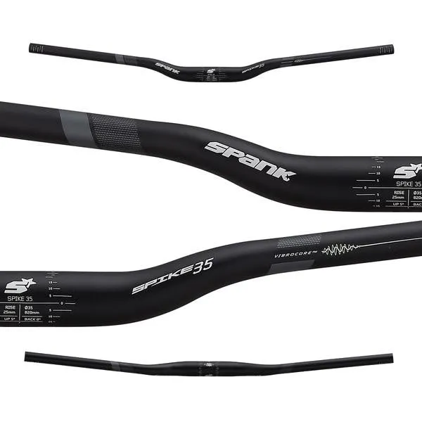 Spank Spike 35 Vibrocore TM Handle Bar 25R Black