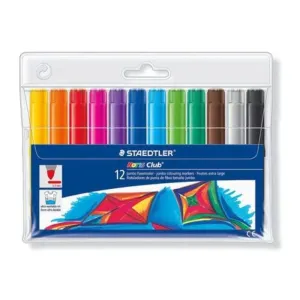 Staedtler Club Jumbo Colouring Markers Set Of 12