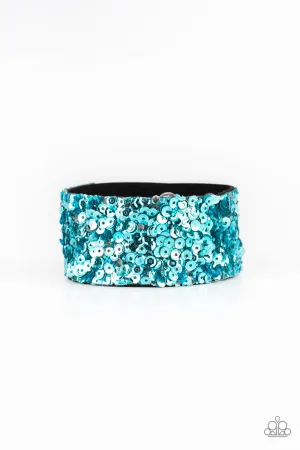 Starry Sequins - Blue
