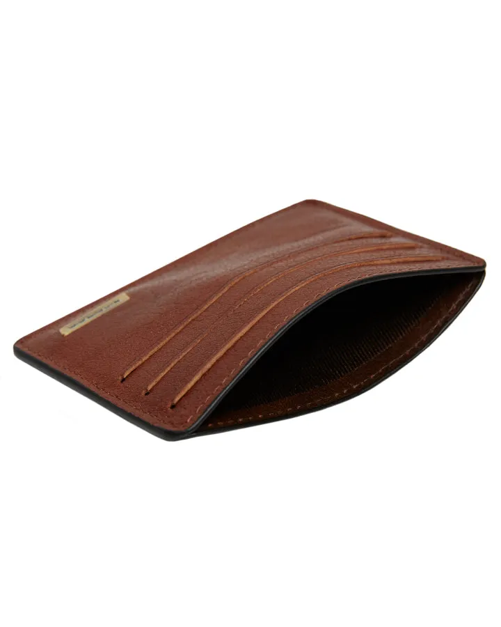 Statesman Card Wallet Brown