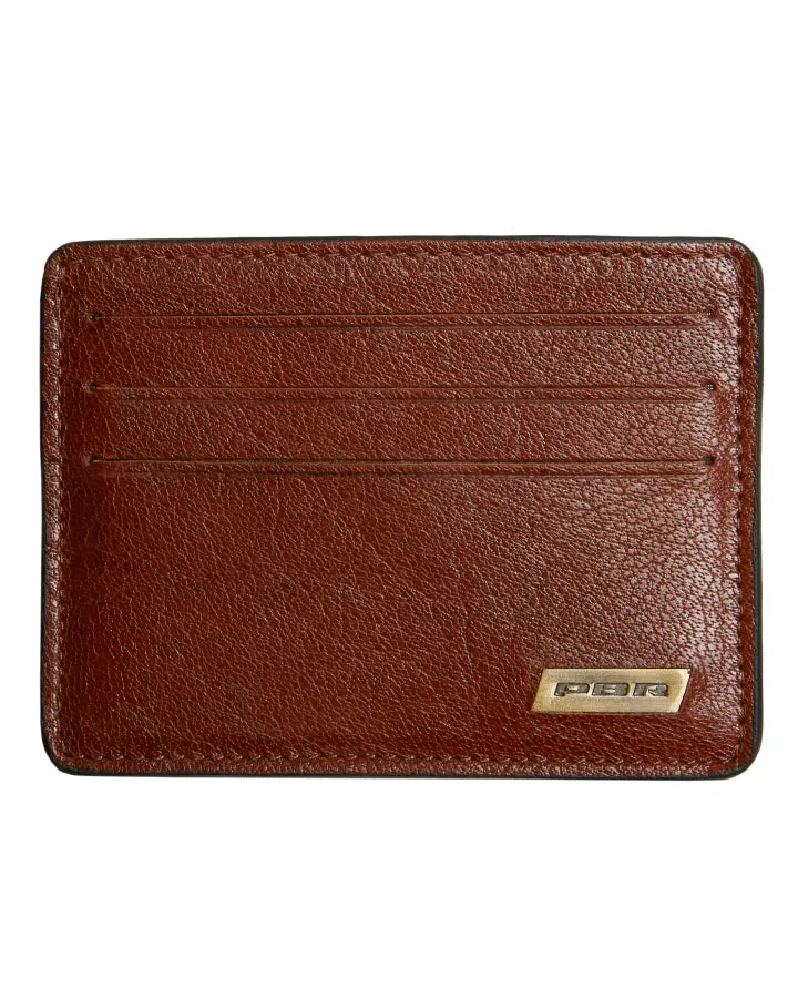 Statesman Card Wallet Brown