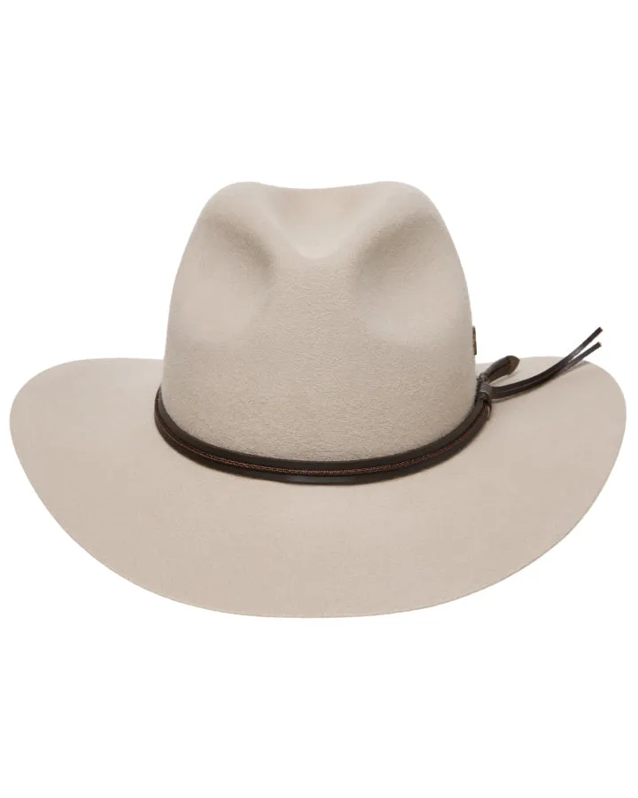 Statesman The Gabba Fur Felt Hat Silver Belly