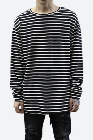 STRIPED L/S