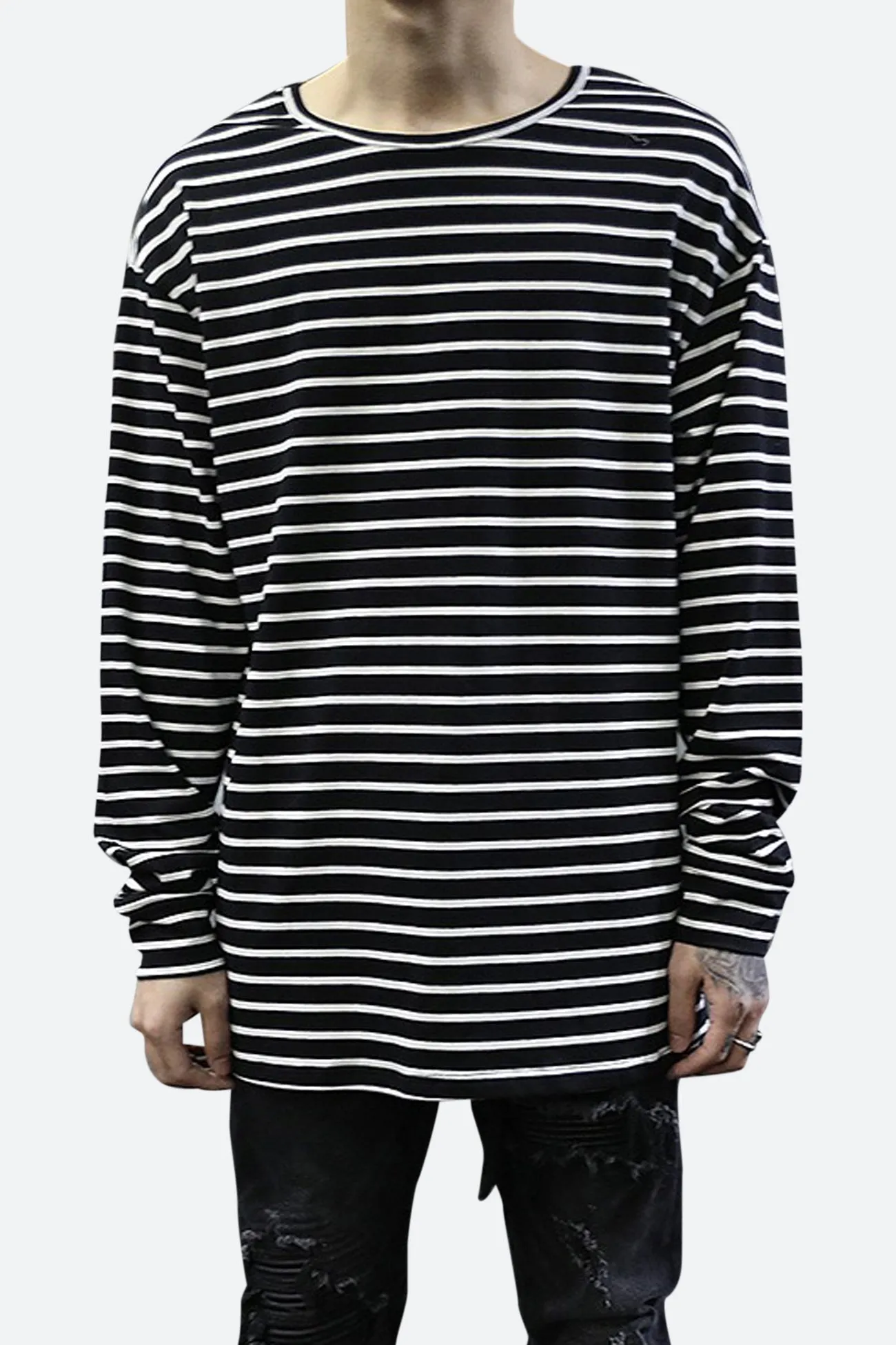 STRIPED L/S