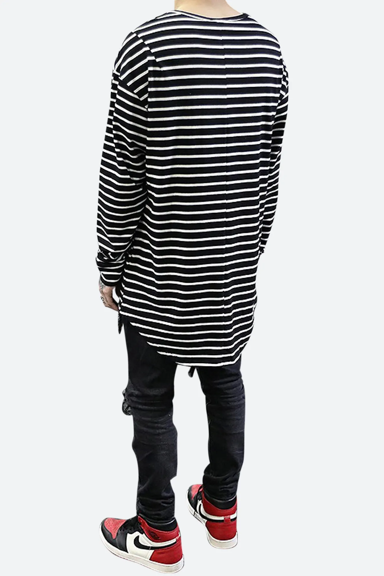 STRIPED L/S