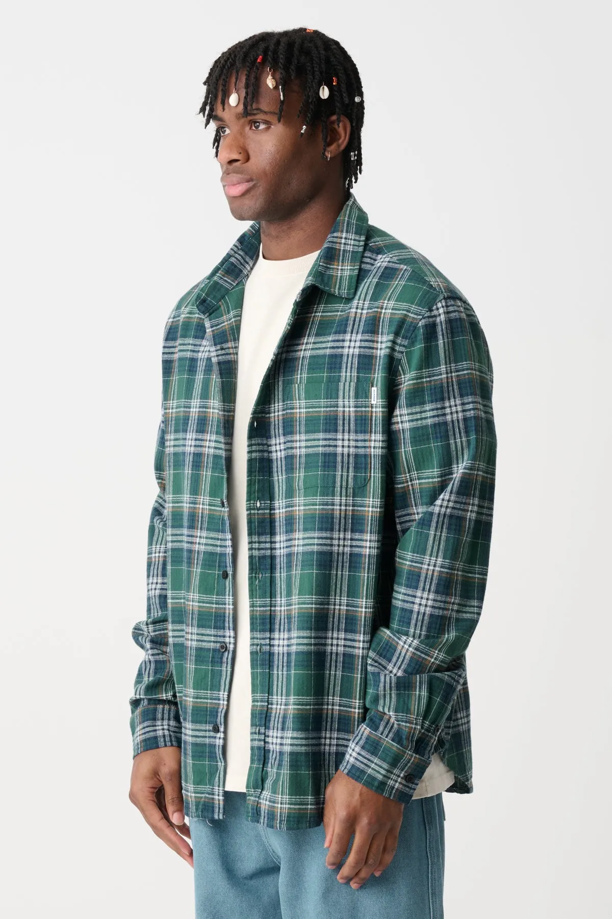 STUNG CHECK LS SHIRT - Green