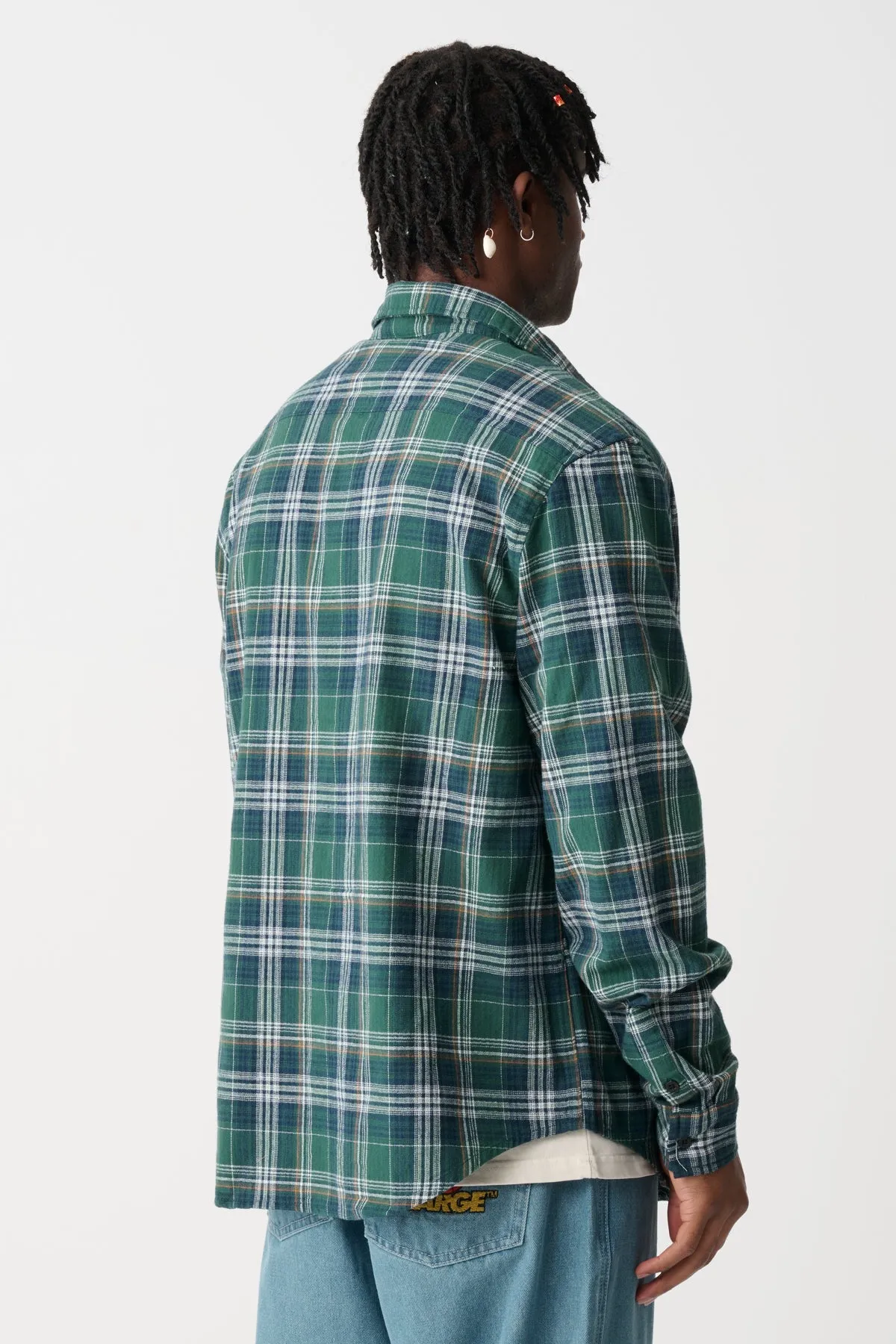 STUNG CHECK LS SHIRT - Green