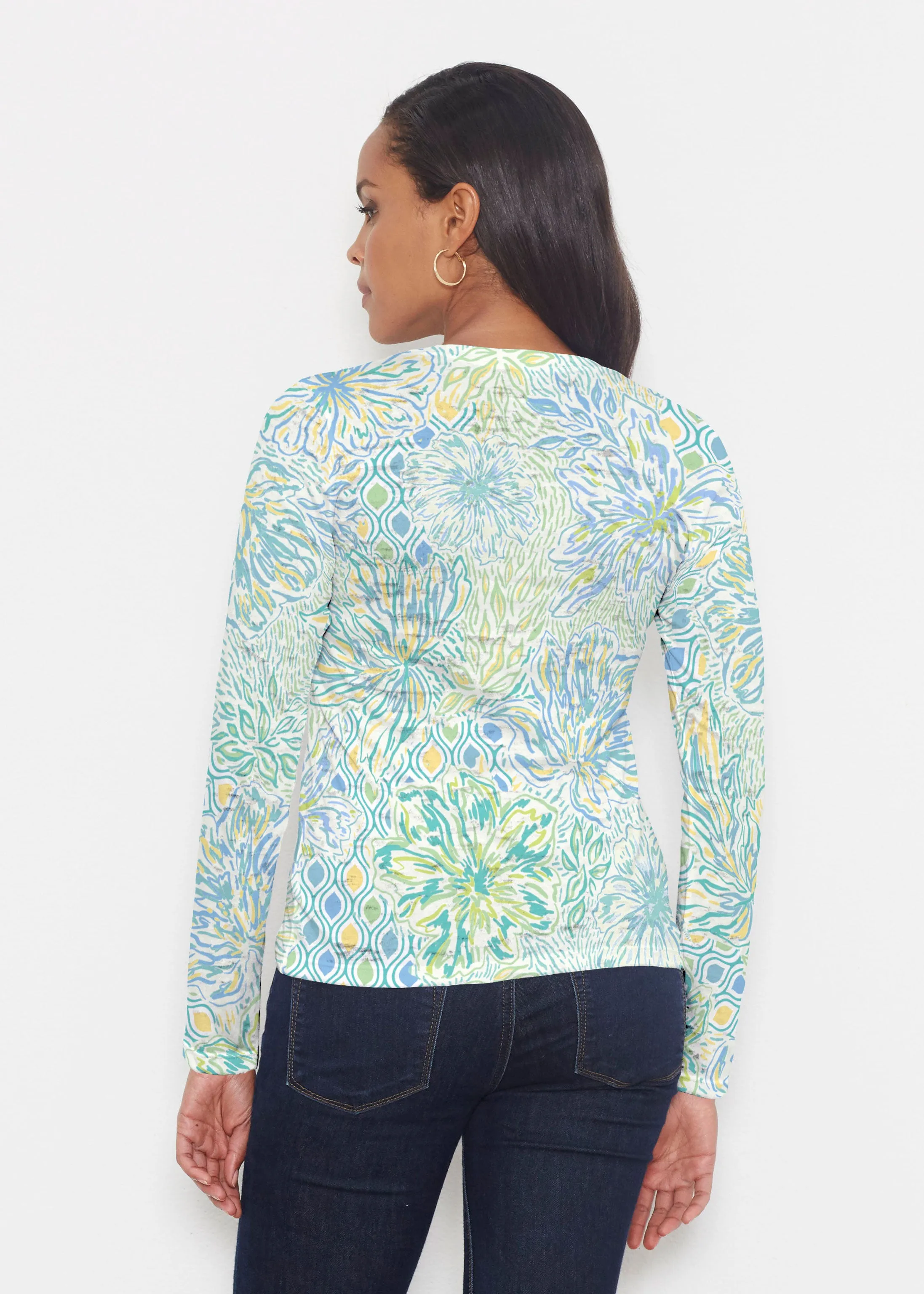 Summer Vibes (8069) ~ Signature Long Sleeve Crew Shirt