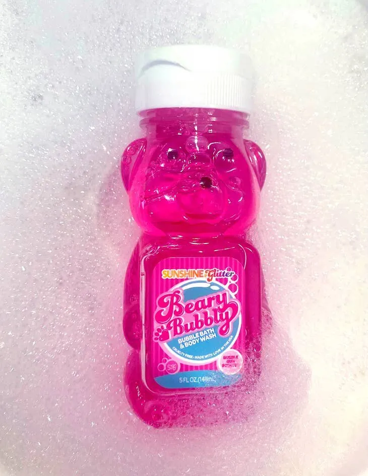 Sunshine & Glitter Beary Bubbly Gift Set