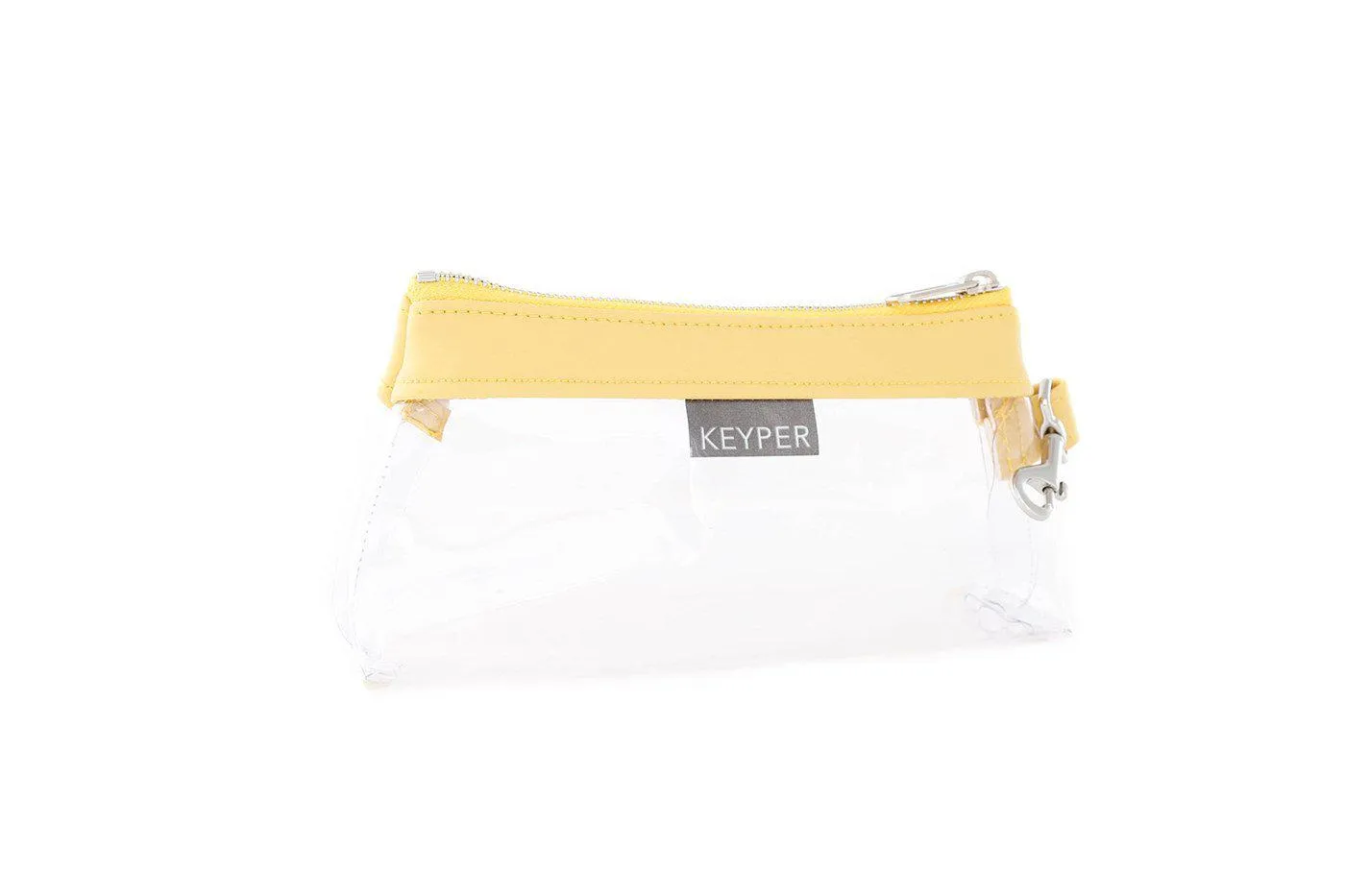 Sunshine CLEAR Bag - Vegan Leather Trim