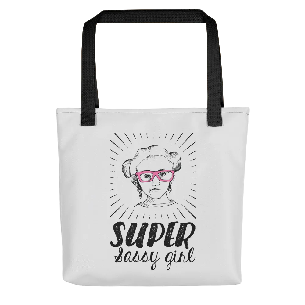 Super Sassy Girl (Esperanza - Raising Dion) Very Light Grey Tote Bag