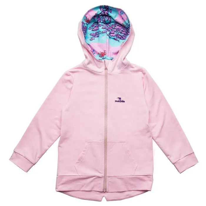 Sweet Pink Zipped Hoodie - 1 Left Size 2-4 years