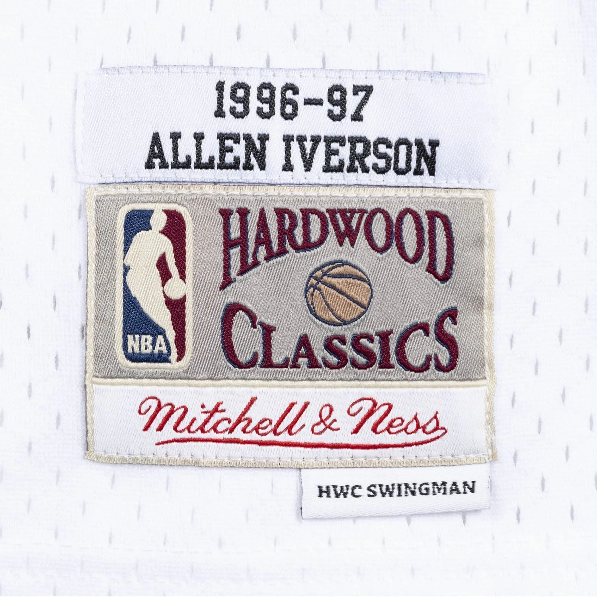Swingman Allen Iverson Philadelphia 76Ers NBA 1996-97 Jersey