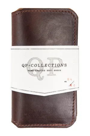 Tall Fold Wallet - Brown