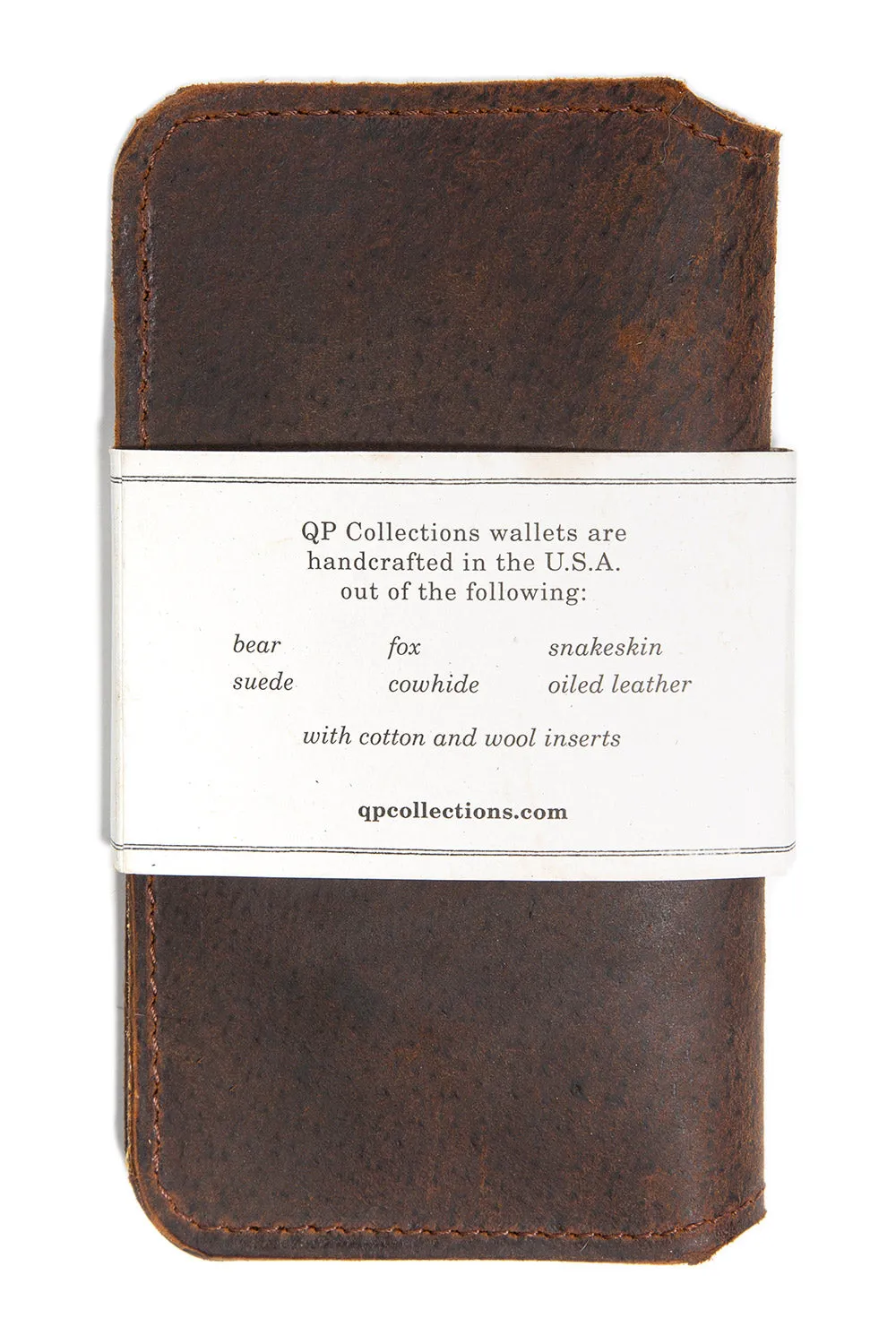 Tall Fold Wallet - Pig