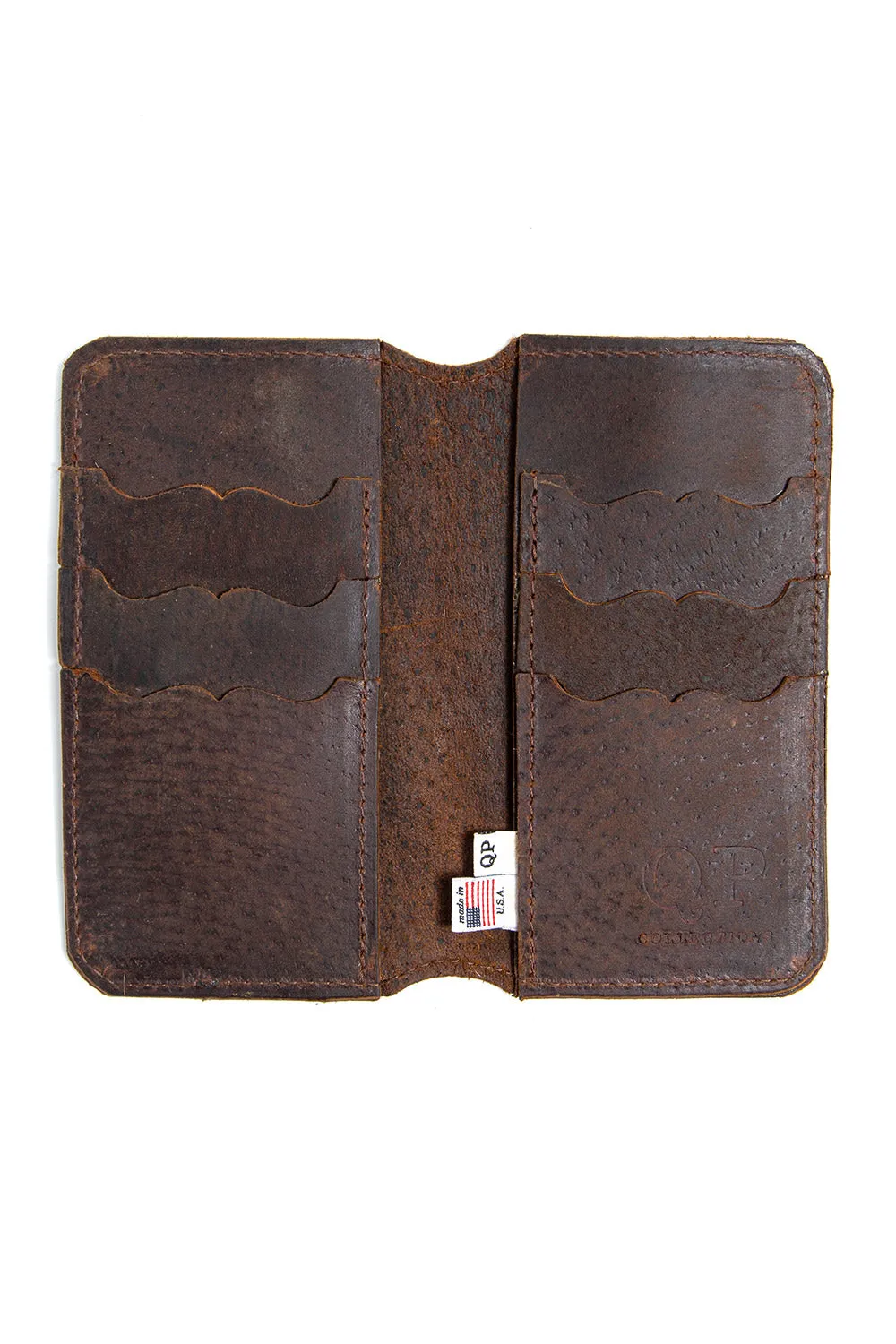 Tall Fold Wallet - Pig