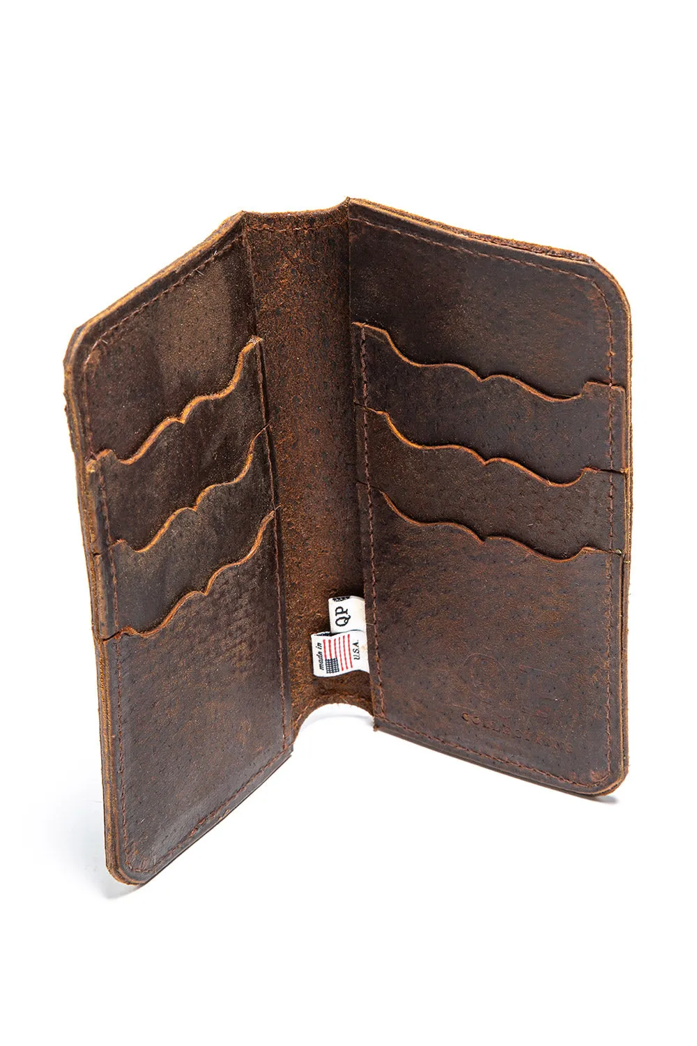 Tall Fold Wallet - Pig
