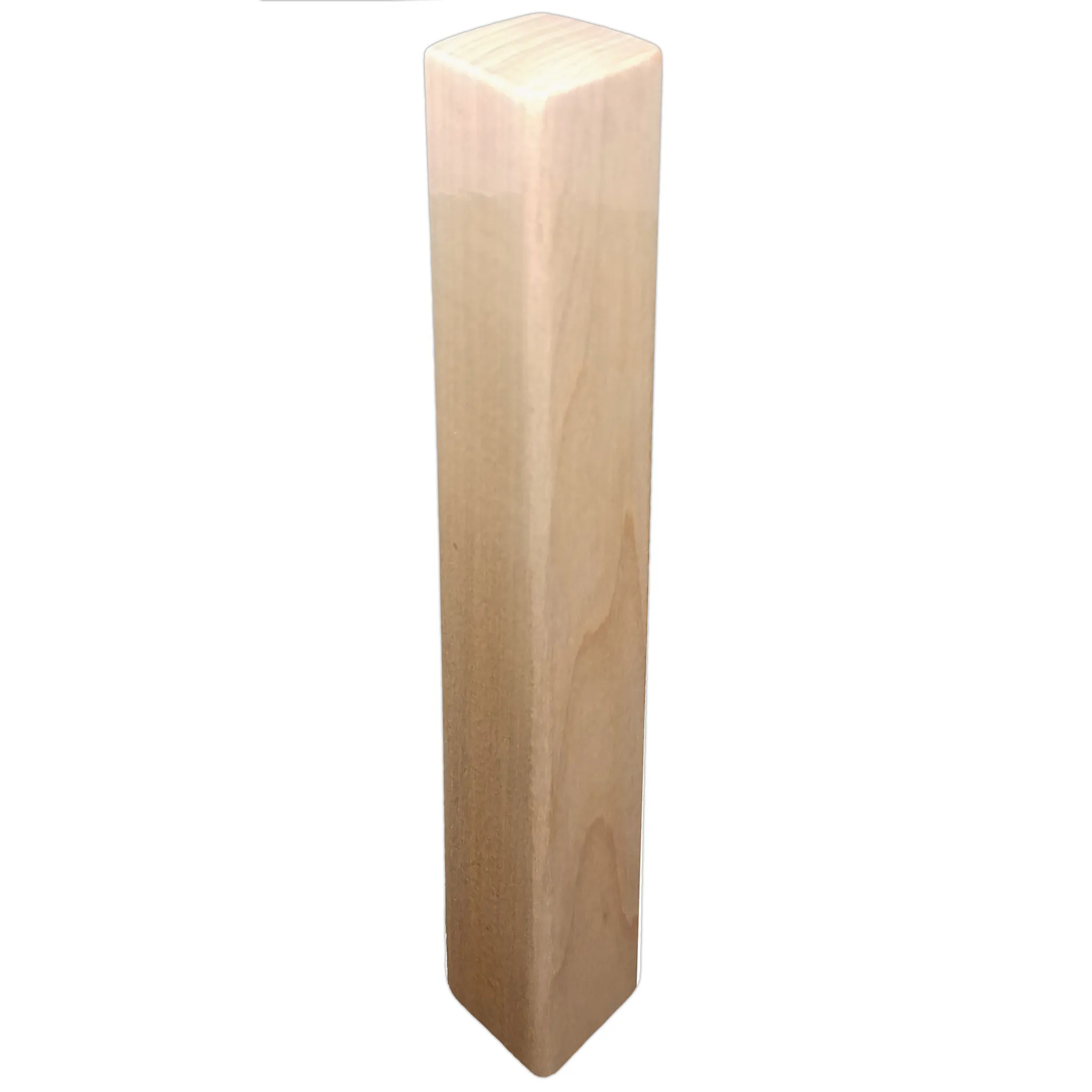 Tap Handle, Wood, Tall Four-Sided