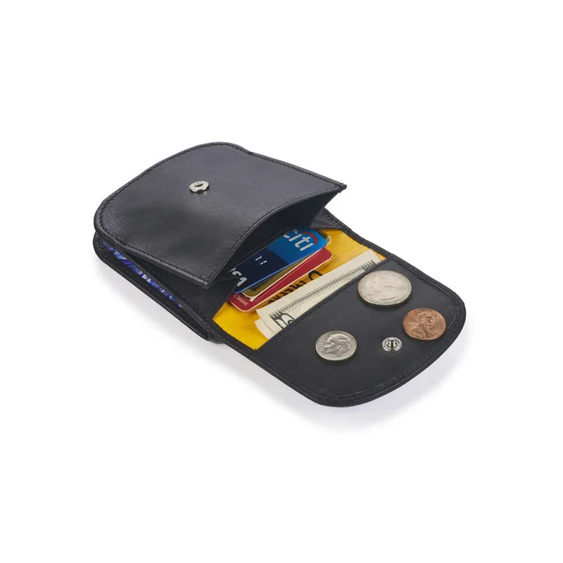 Taxi Wallet® Soft Leather (Starry Night ) - Compact, Front Pocket Folding Wallet - For Cards, Coins, Bills, ID (Men & Women)