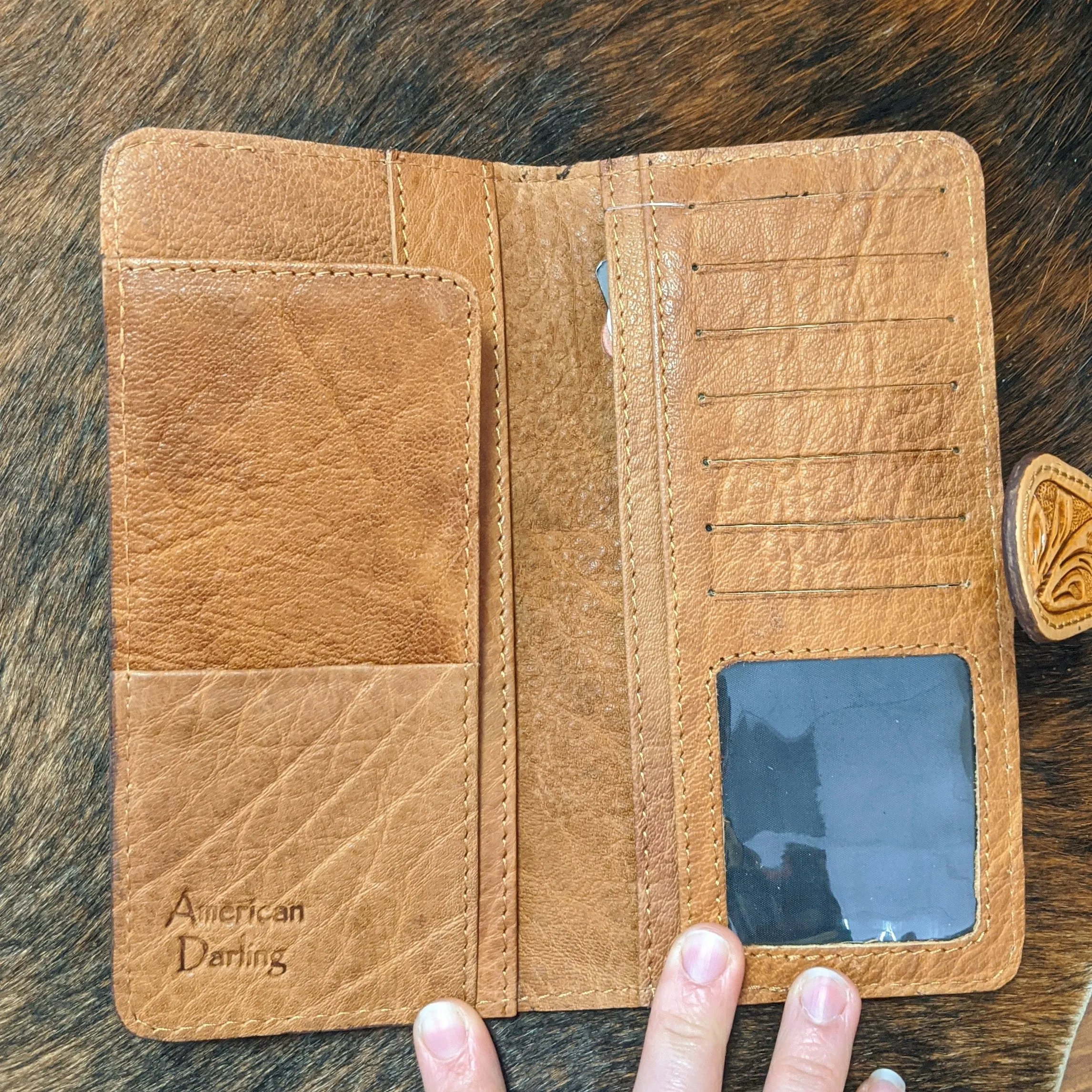 Tess Tooled Wallet