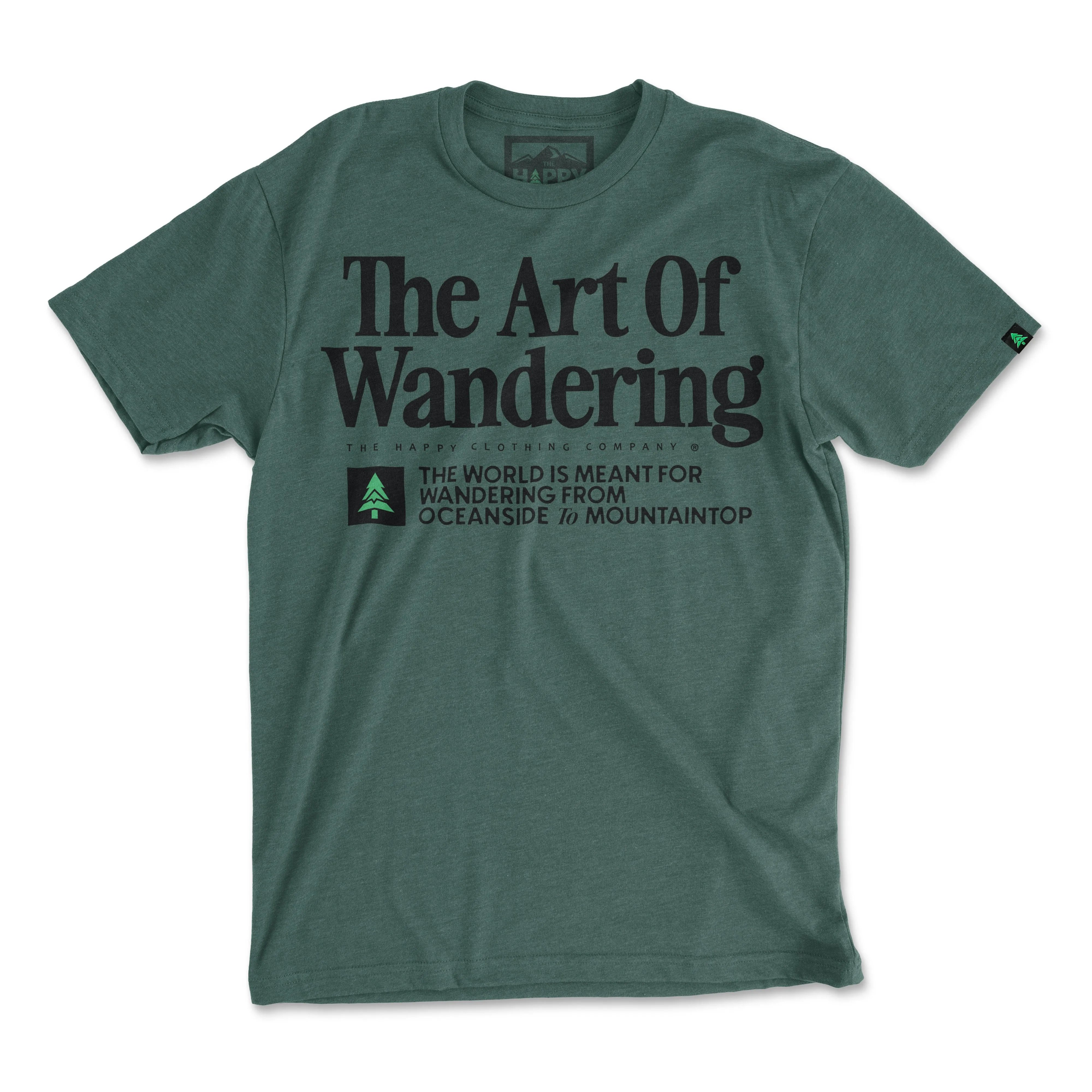 The Art Of Wandering 'Explorer Tee' | Lightweight Blend |