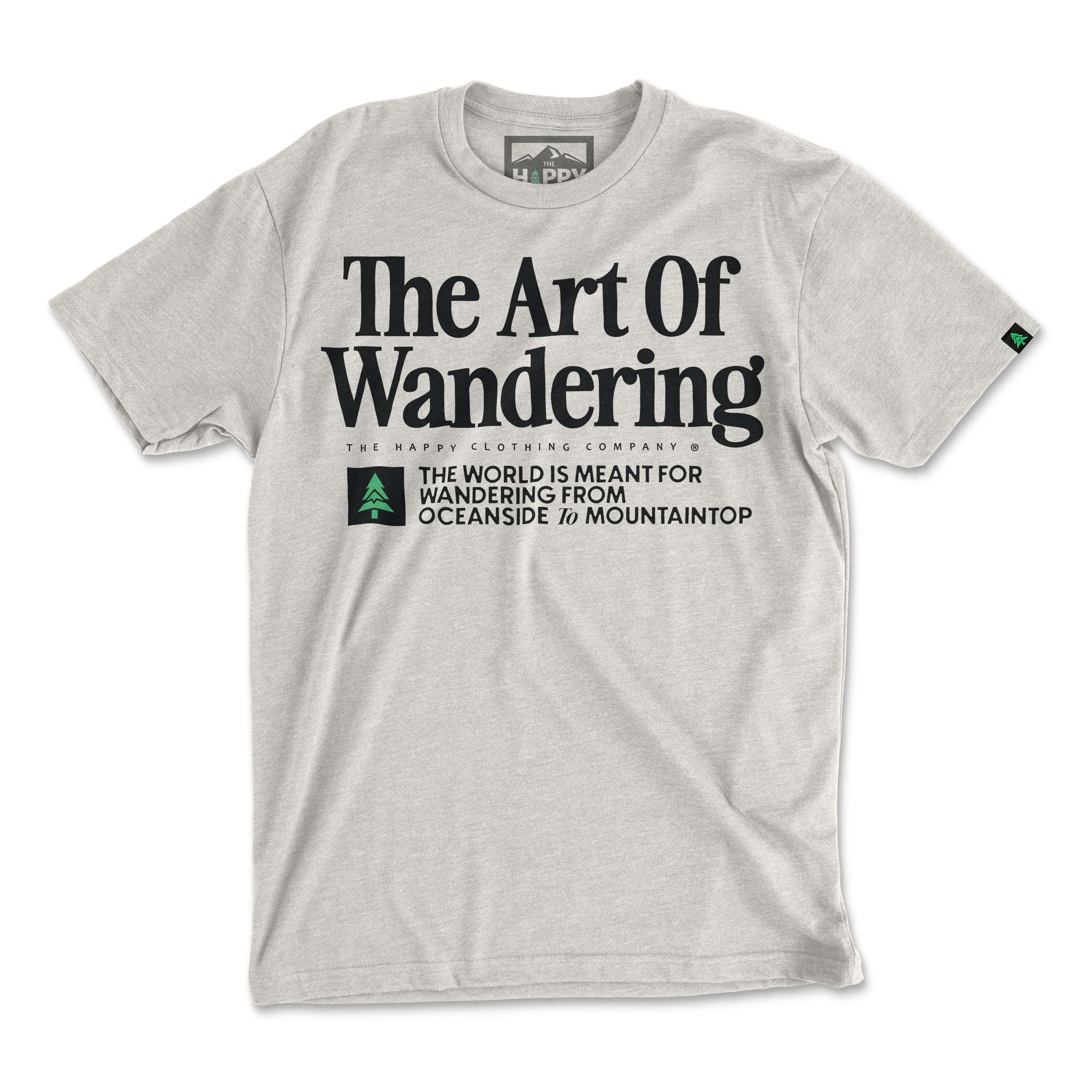 The Art Of Wandering 'Explorer Tee' | Lightweight Blend |