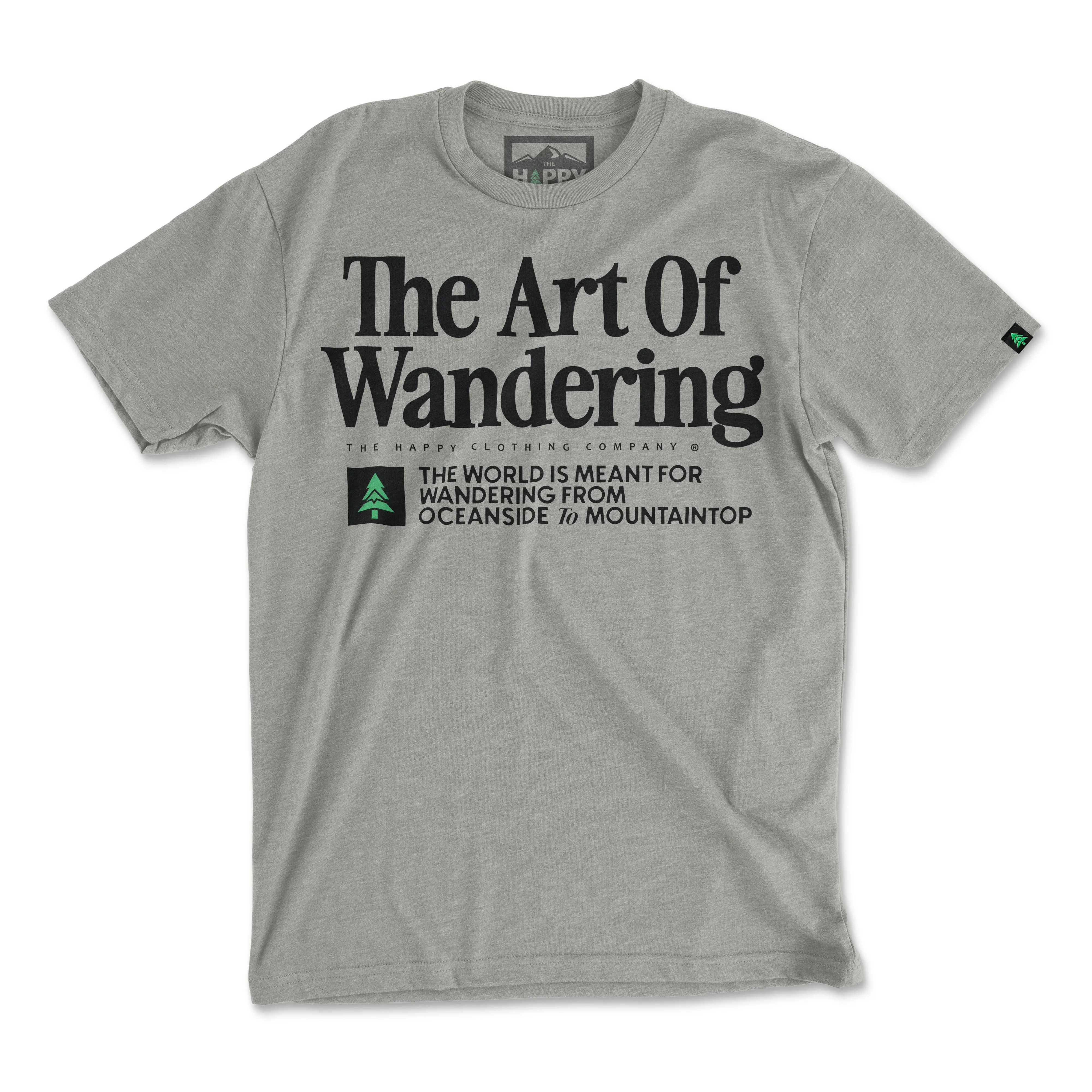 The Art Of Wandering 'Explorer Tee' | Lightweight Blend |