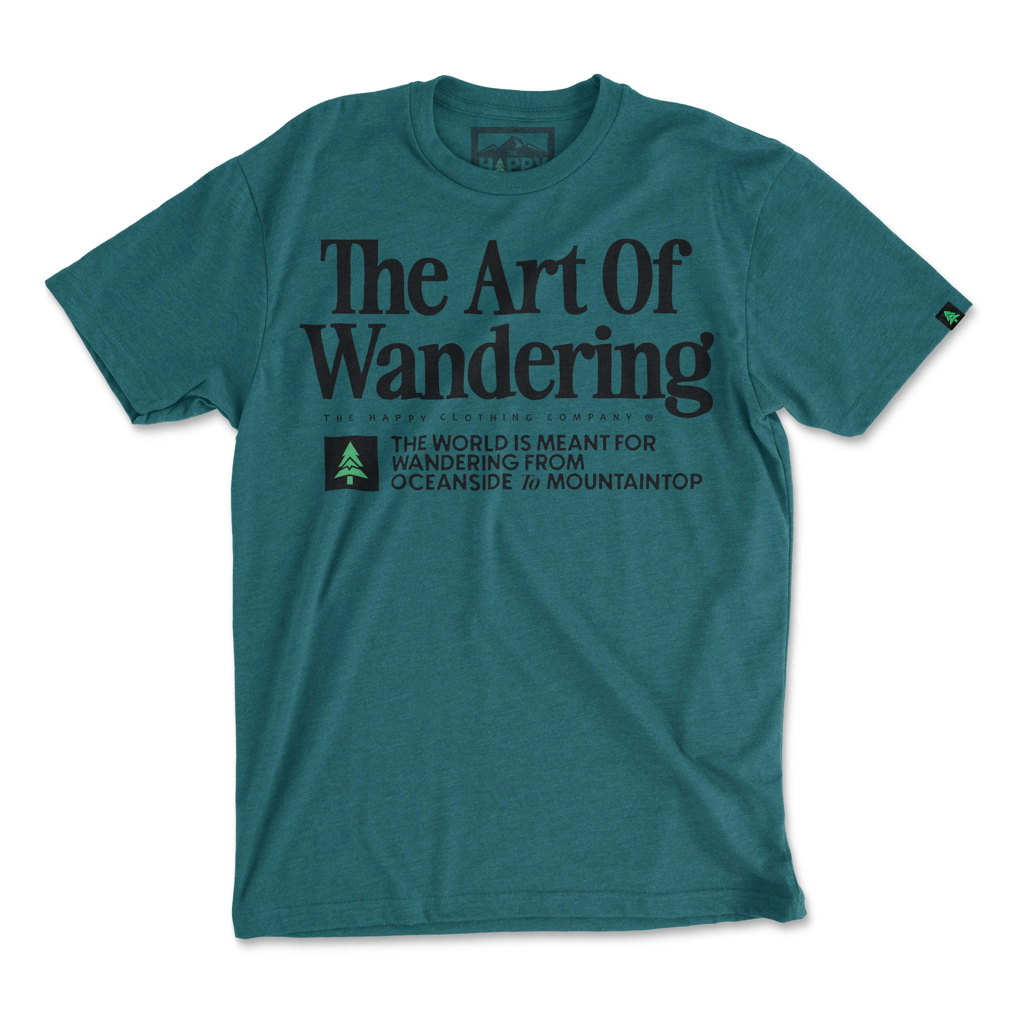 The Art Of Wandering 'Explorer Tee' | Lightweight Blend |