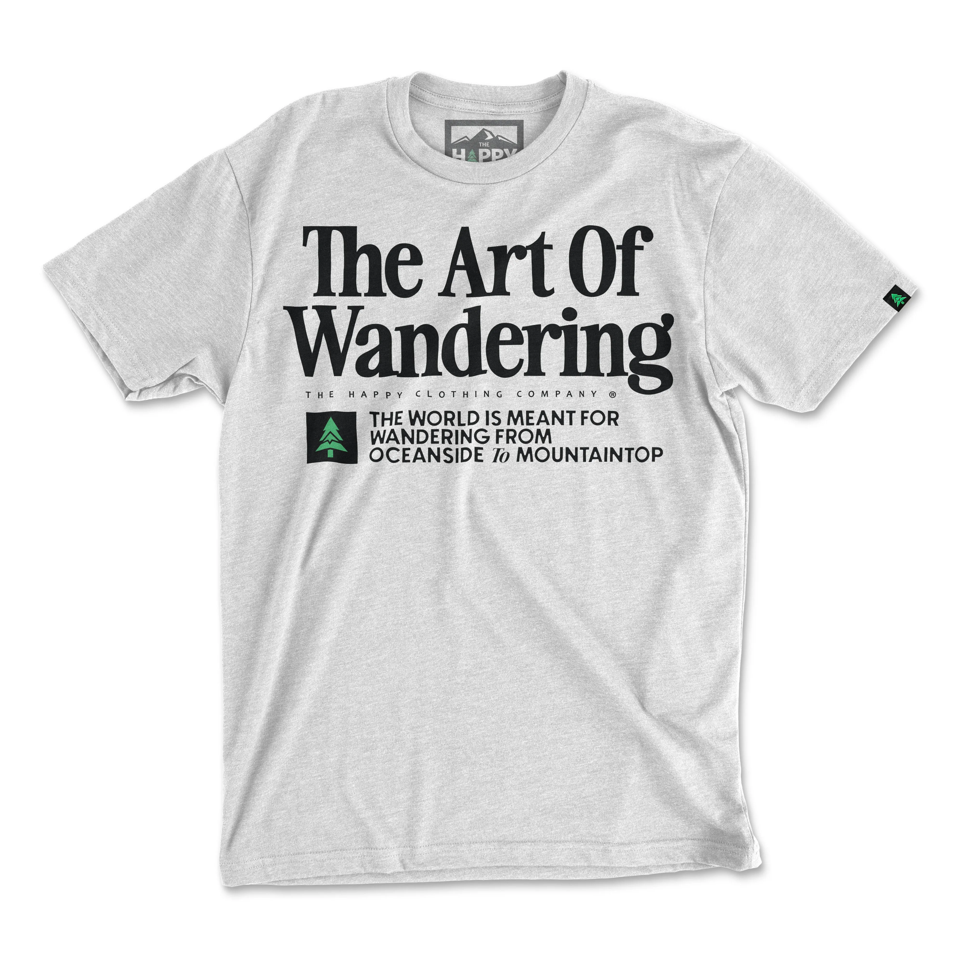 The Art Of Wandering 'Explorer Tee' | Lightweight Blend |