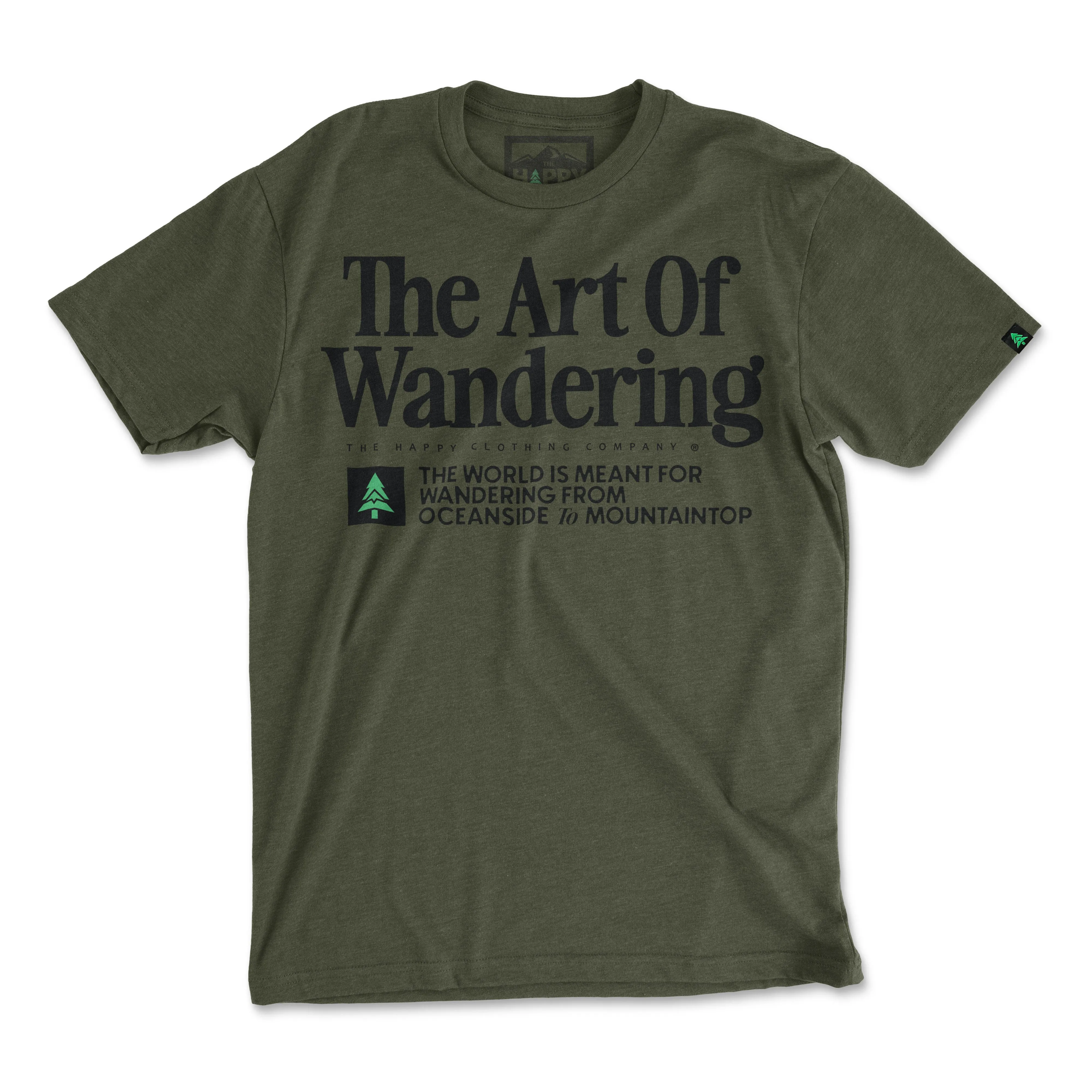 The Art Of Wandering 'Explorer Tee' | Lightweight Blend |