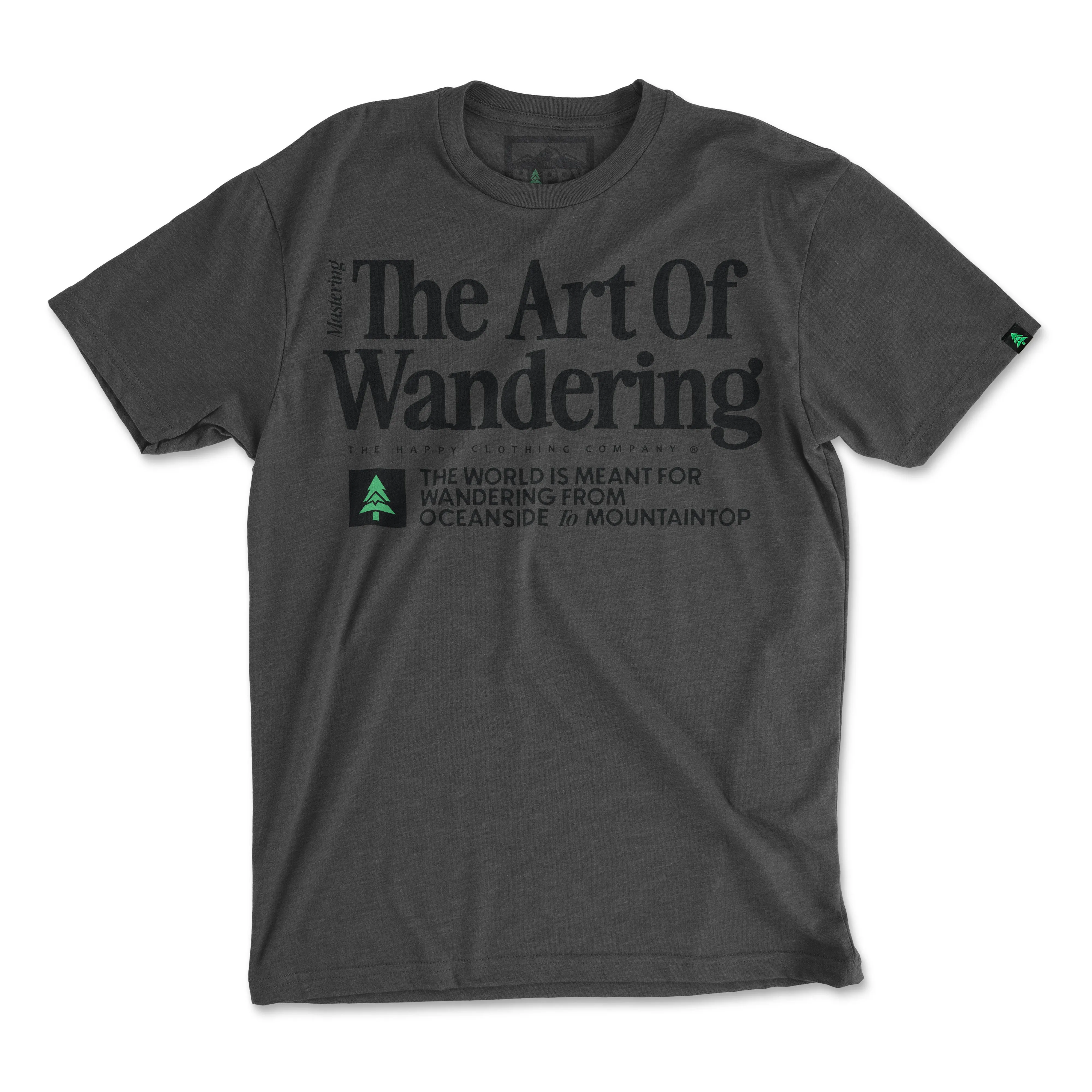 The Art Of Wandering 'Explorer Tee' | Lightweight Blend |