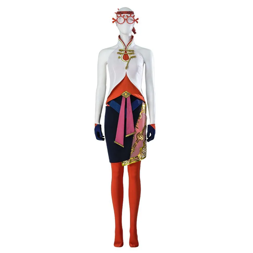 The Legend of Zelda: Tears of the Kingdom Purah Cosplay Costume Outfits Halloween Carnival Suit
