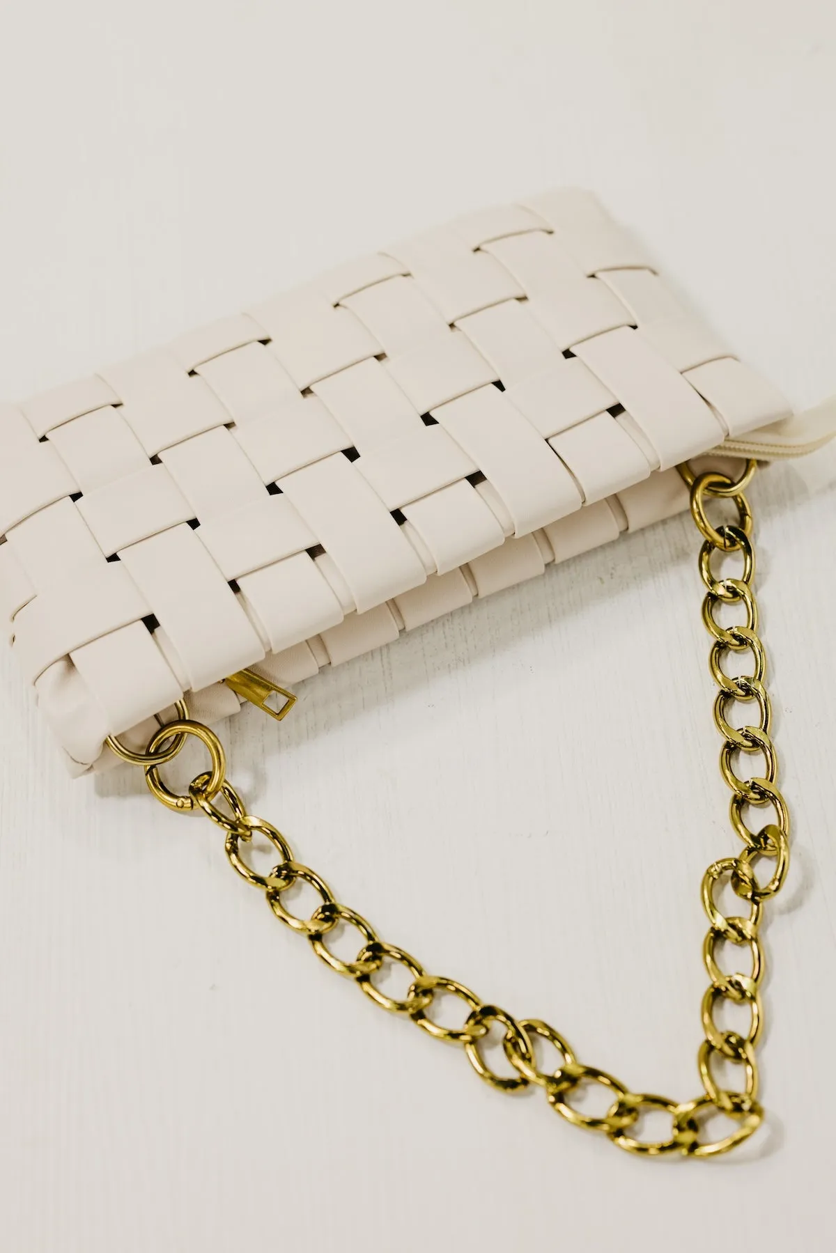 The Mandie Woven Shoulder Bag