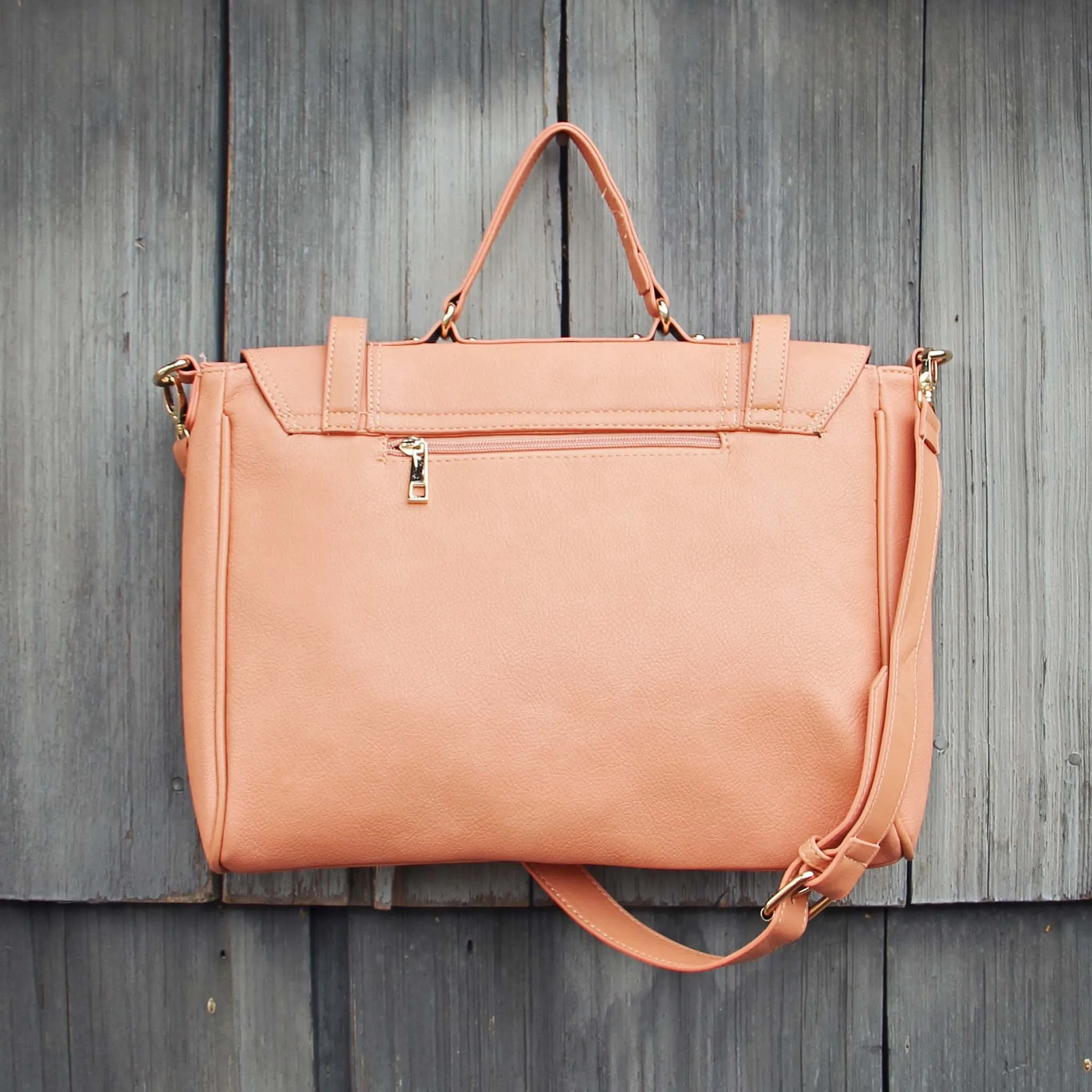The Nash Tote in Peach