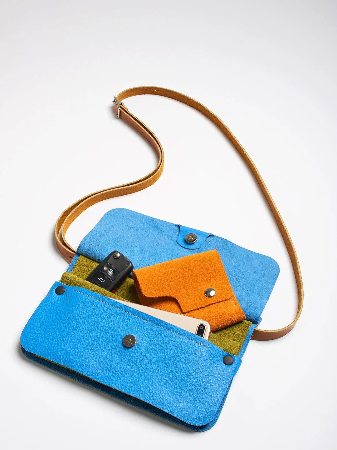 The Novella bag - Azalea pink leather