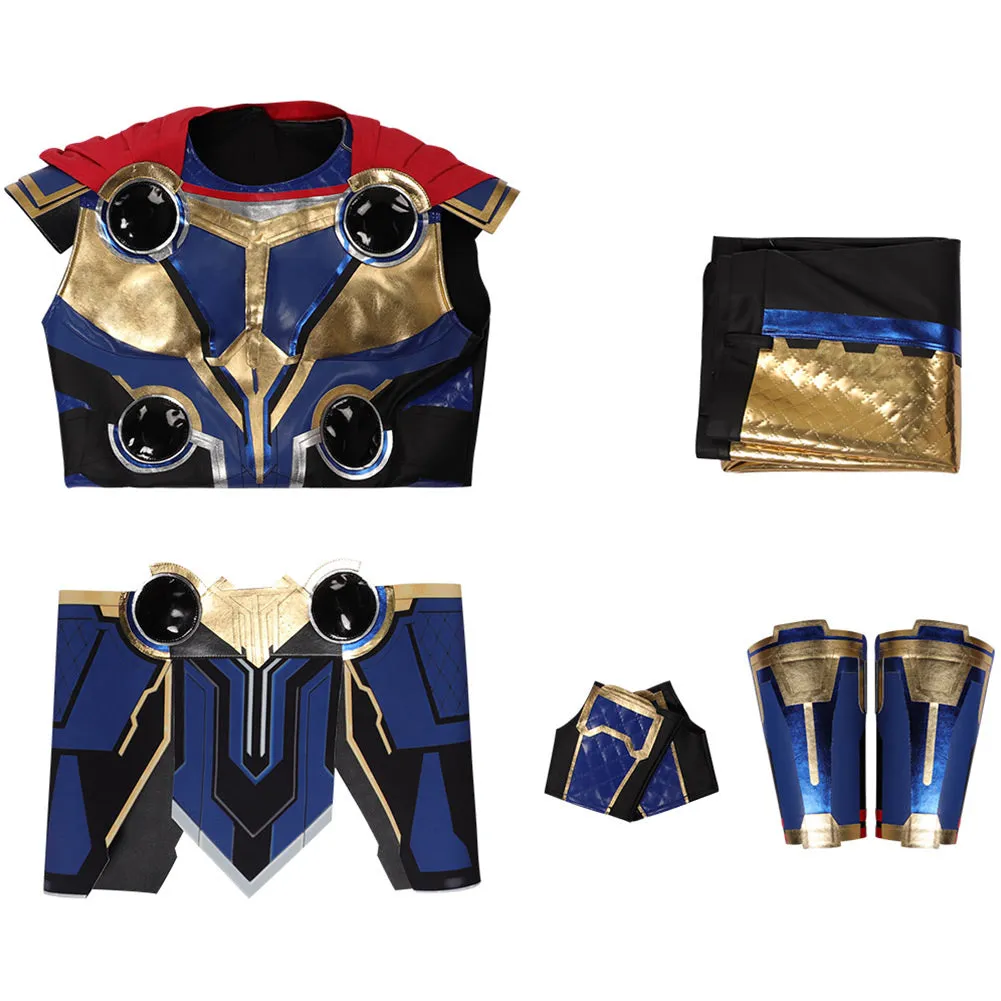 Thor: Love and Thunder Thor Outfits Cosplay Costume Halloween Carnival Suit