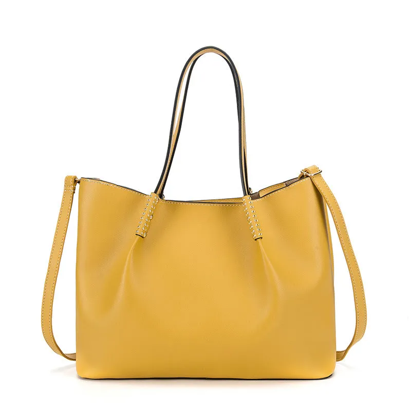 Three-piece PU Handbag Leather Bag